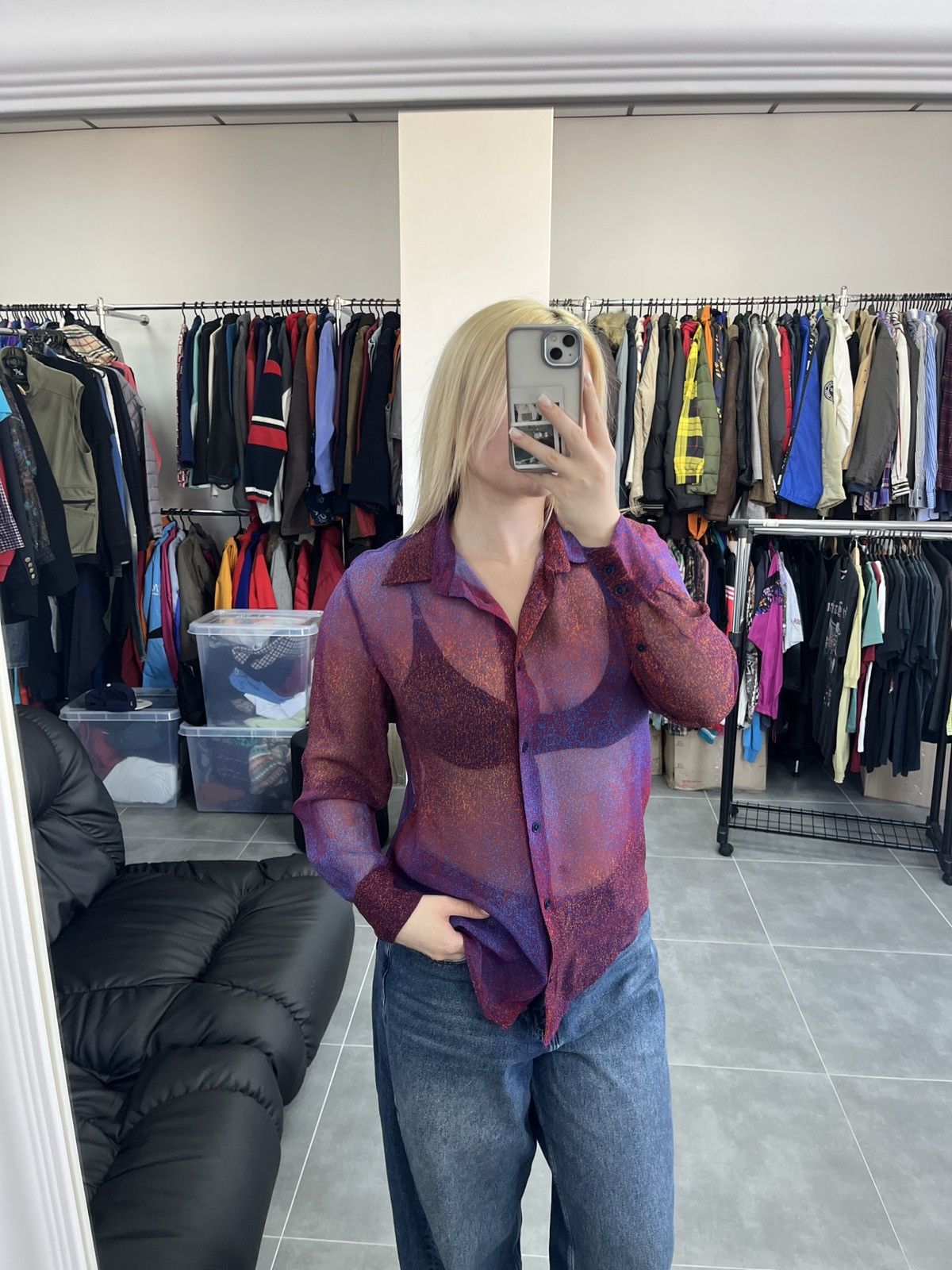 Acne Studios Acne Studios Women Avant Garde Blouse Button Shirt Size 38 Size S / US 4 / IT 40 - 2 Thumbnail