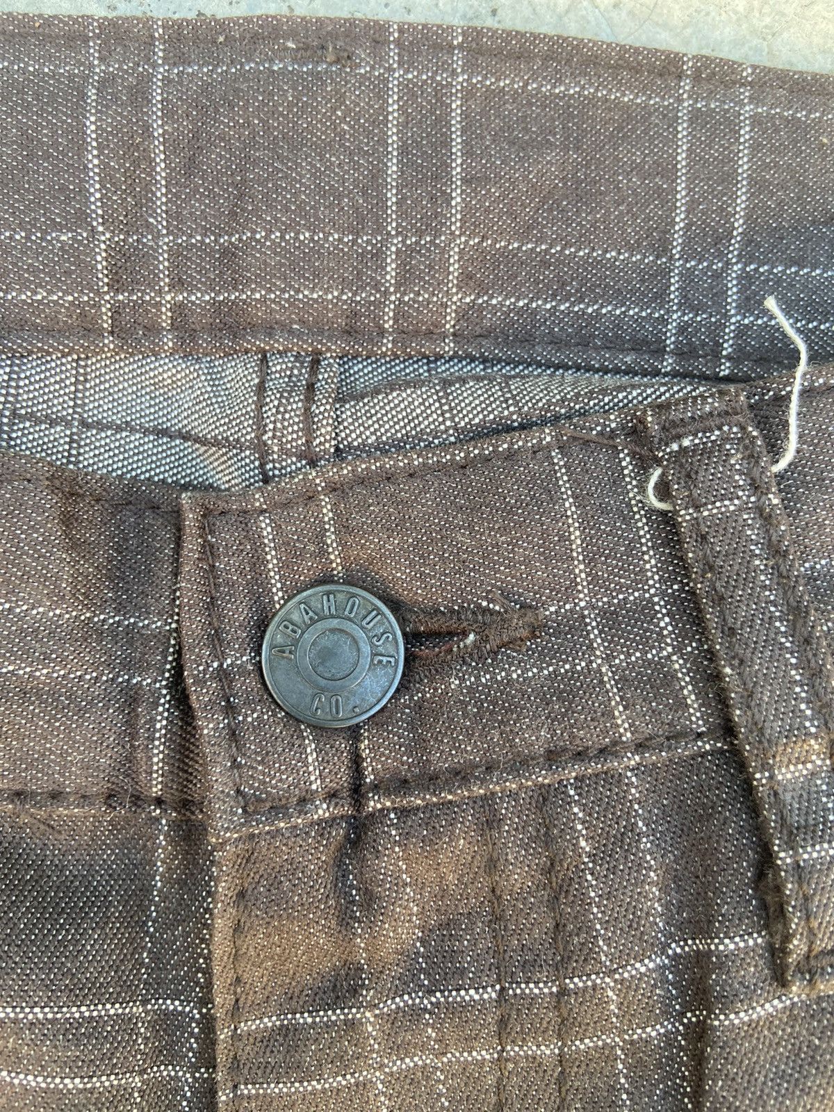 ABAHOUSE ABAHOUSE plaid pants punk if six was nine Size US 30 / EU 46 - 11 Thumbnail