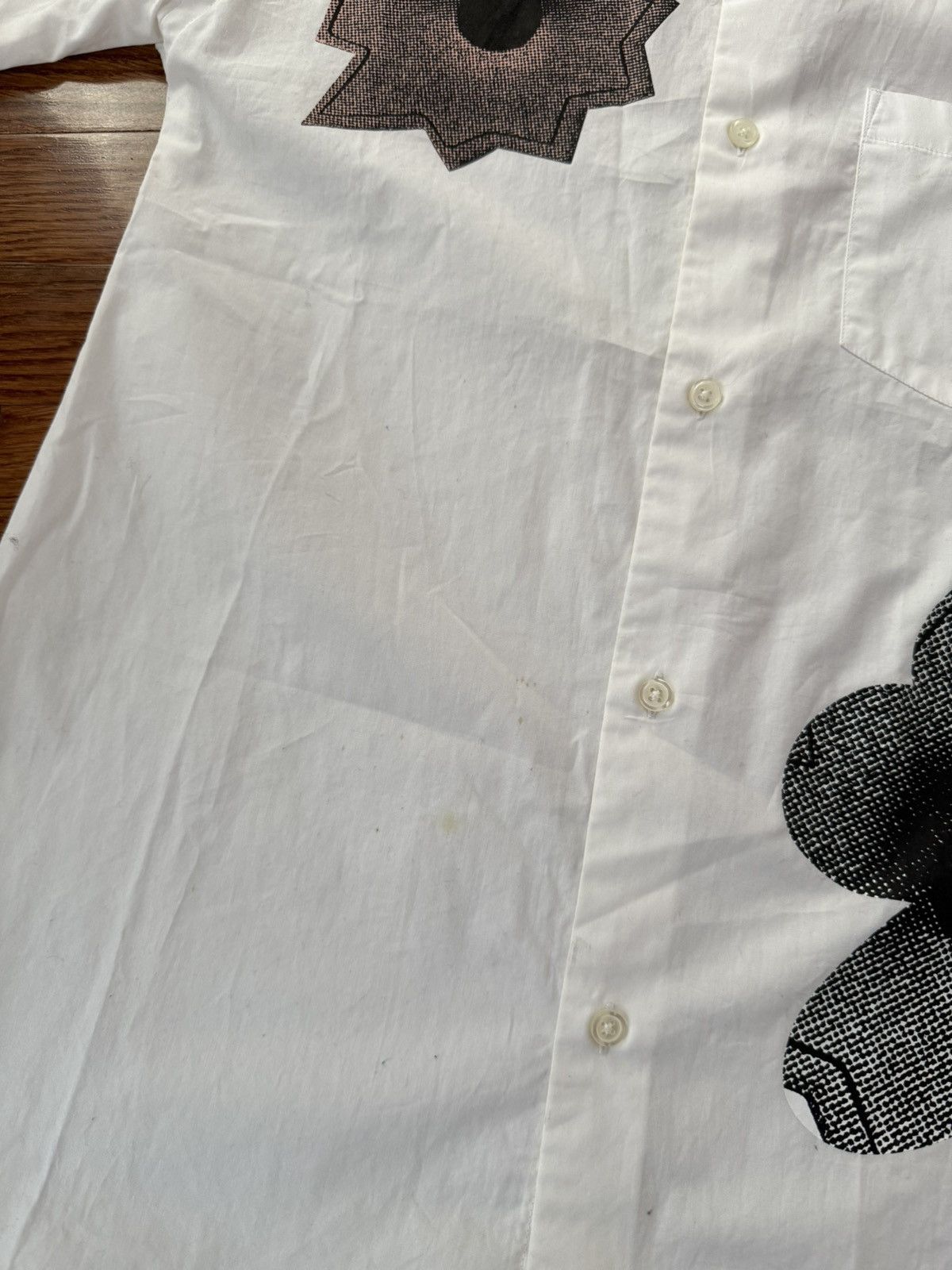 Supreme Supreme Nate Lowman S/S 22 Shirt White Size US M / EU 48-50 / 2 - 6 Thumbnail
