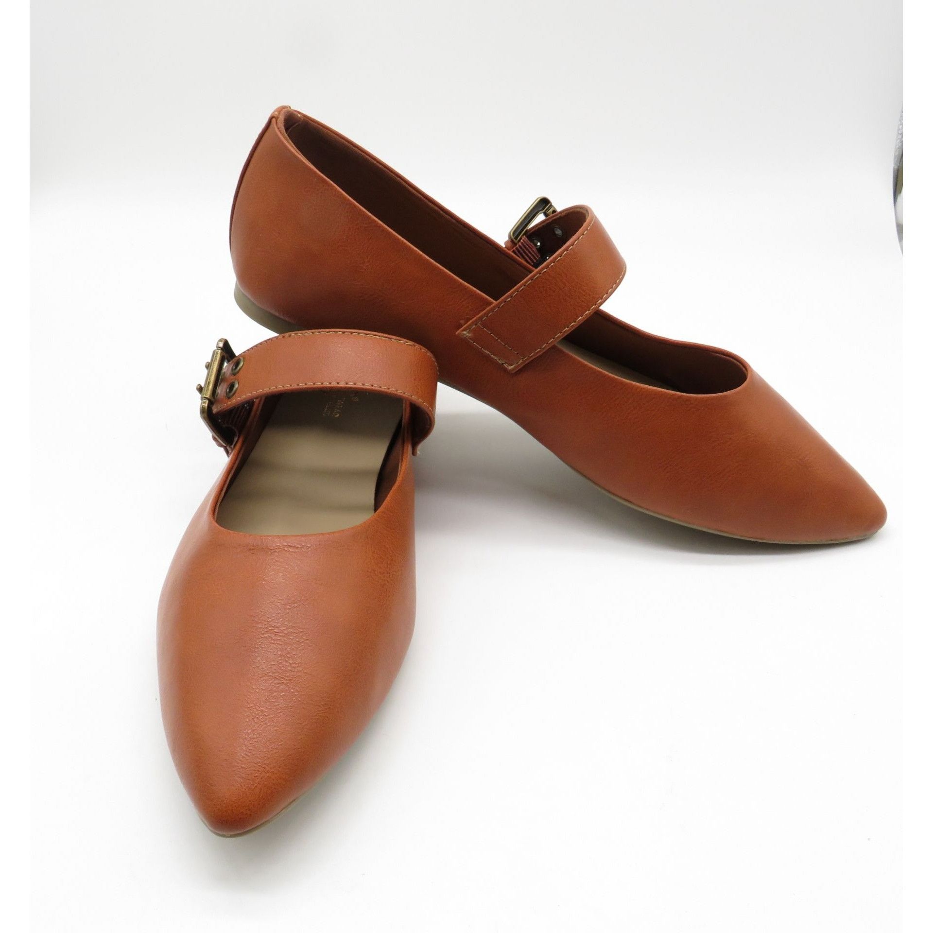 Seychelles BC By Seychelles Spinning Around Chestnut Flats Buckle Strap Size US 11 / IT 41 - 5 Thumbnail