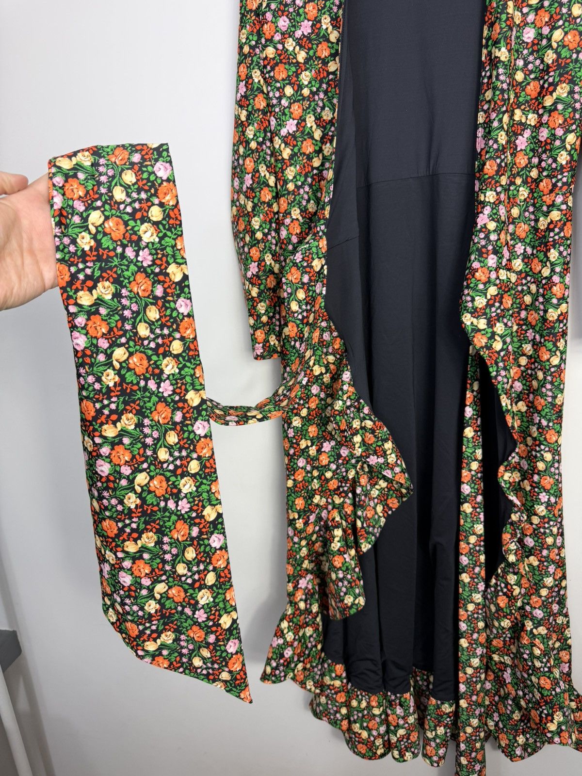 Ganni Unique Ganni Alameda Floral Long Dress Size XS / US 0-2 / IT 36-38 - 5 Thumbnail