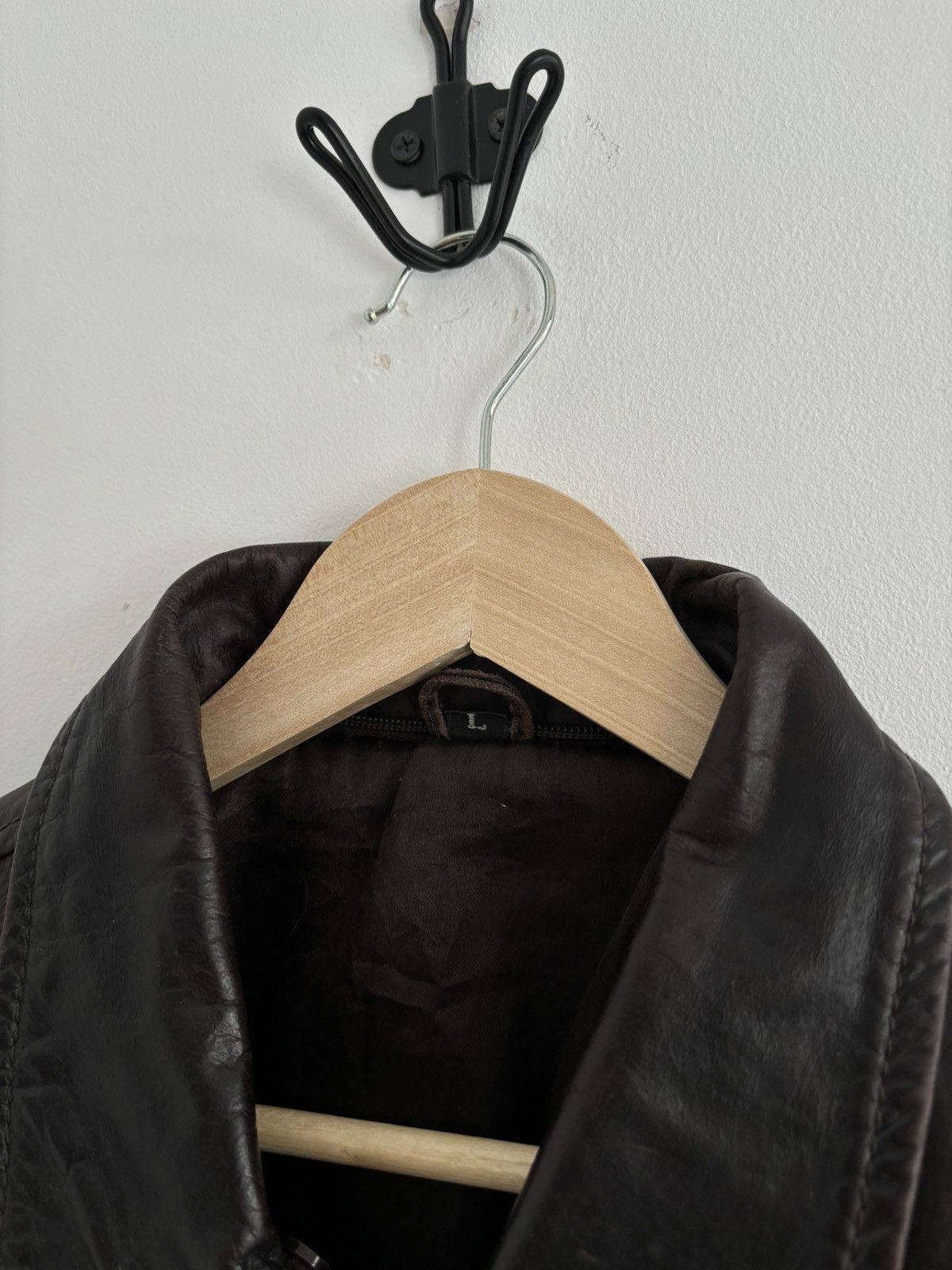 Genuine Leather Vintage Real Leather Cognac Faded Blouson Jacket Size US L / EU 52-54 / 3 - 6 Thumbnail