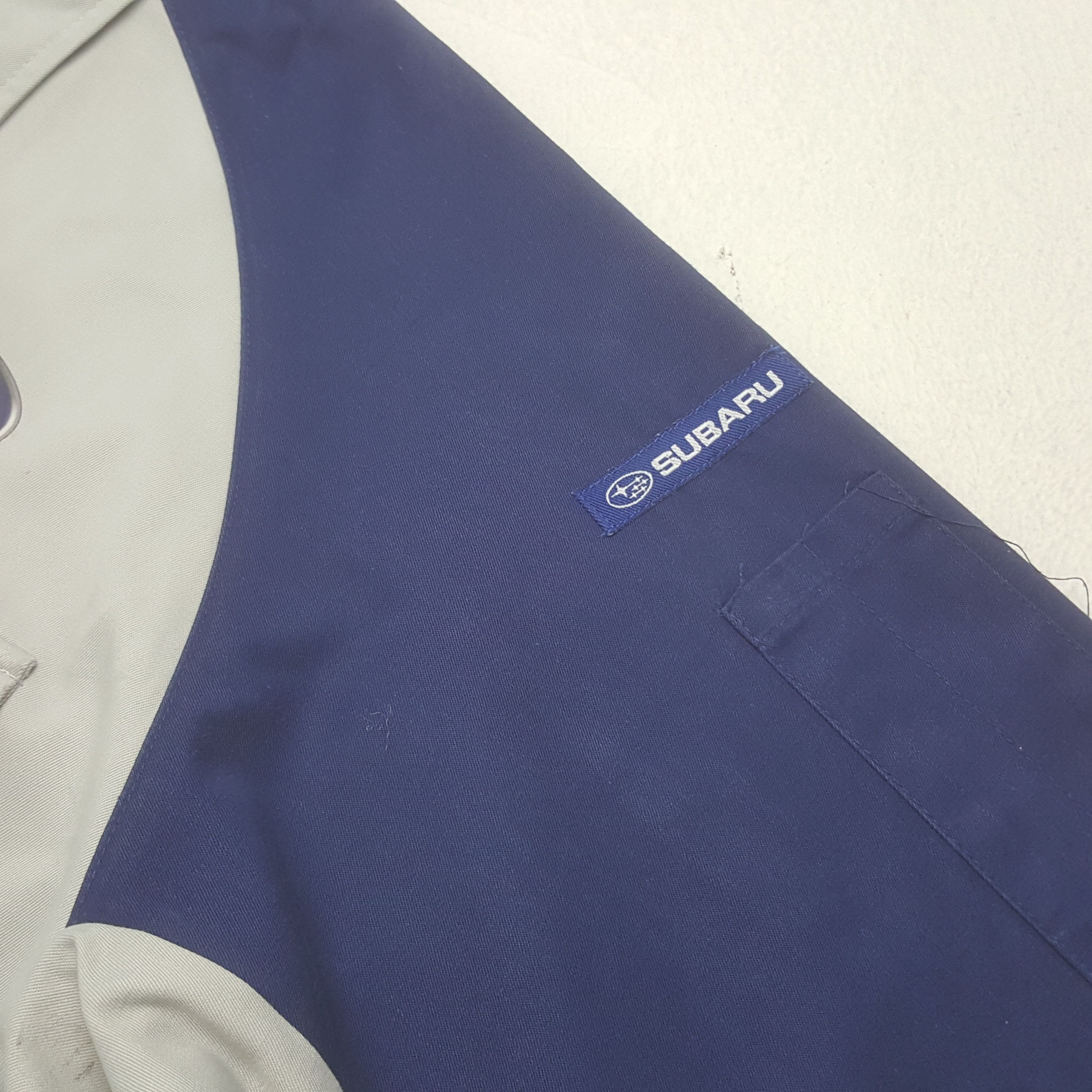 Japanese Brand × Vintage Vintage SUBARU Custom Logo Worker Sport Jacket Size US L / EU 52-54 / 3 - 8 Thumbnail
