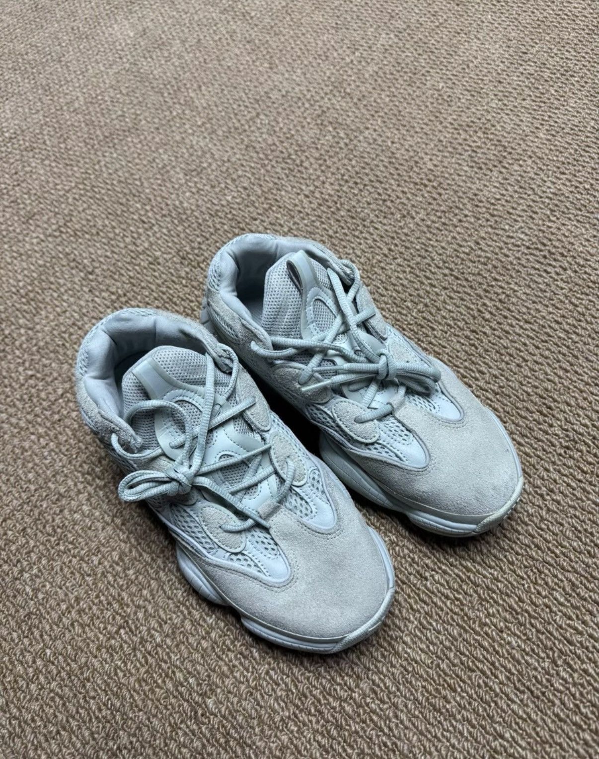 Adidas Adidas Yeezy 500 Salt, Style Code EE7287 K37 Size US 8 / EU 41 - 3 Thumbnail