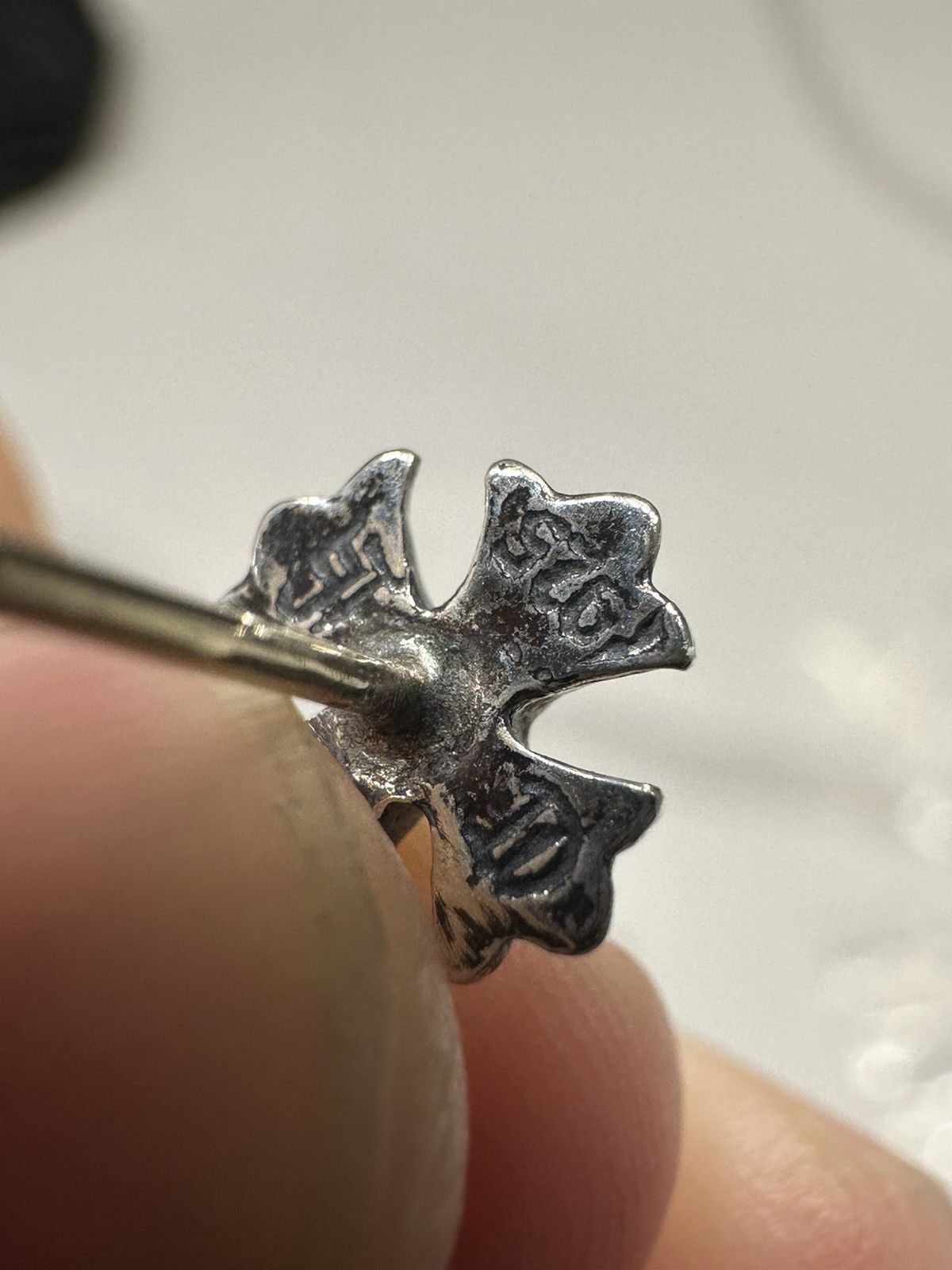 Chrome Hearts 🔥Chrome Hearts Cross Earring🔥 Size ONE SIZE - 7 Thumbnail