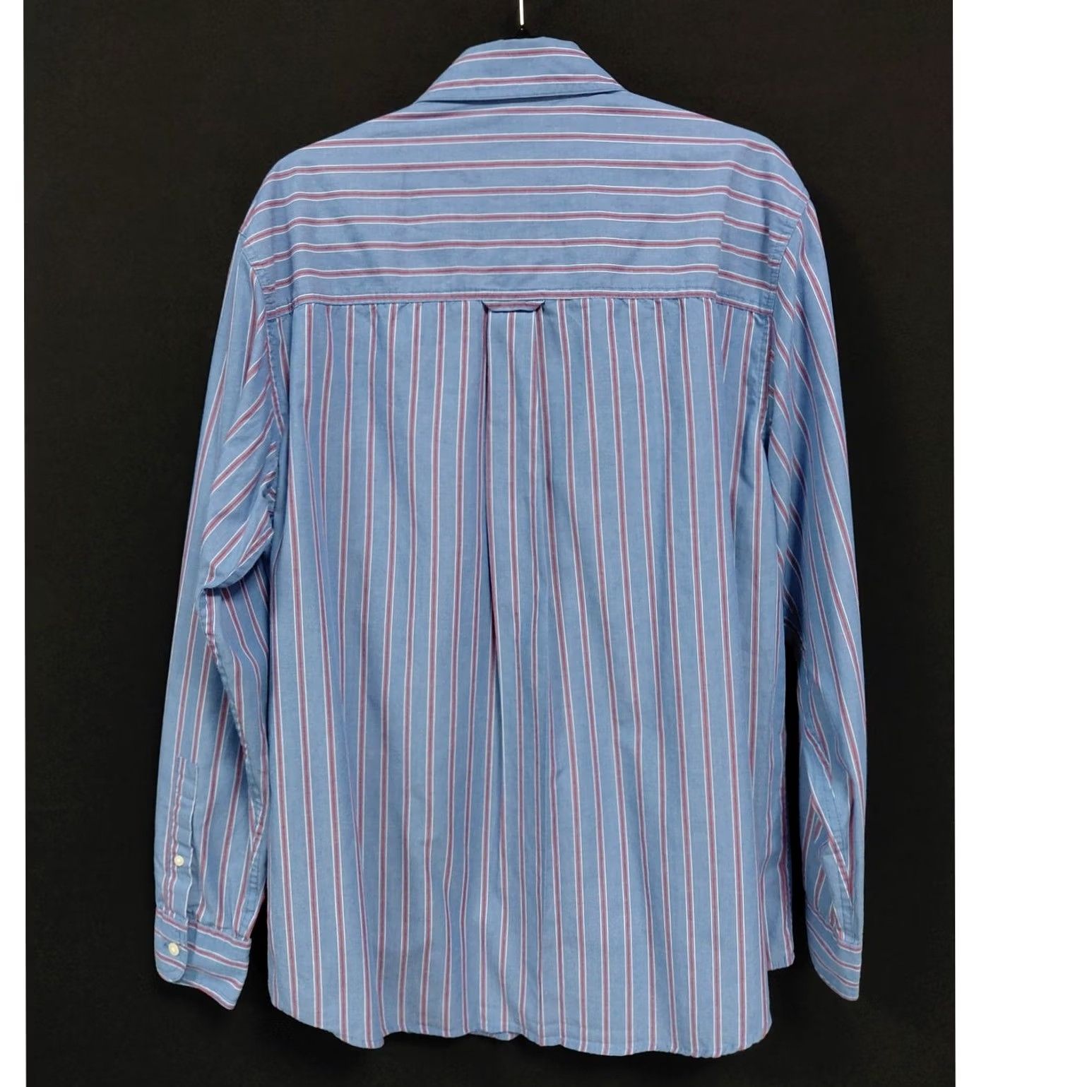 Chaps VINTAGE Chaps Shirt Blue Striped Long Sleeve Size L Mens Size US L / EU 52-54 / 3 - 2 Thumbnail