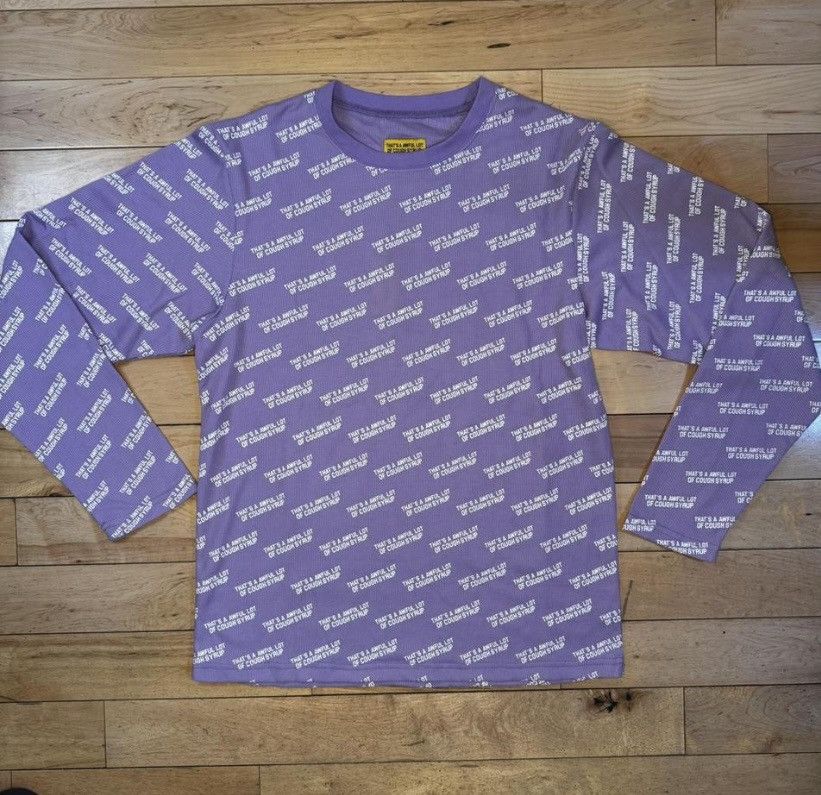 Awful Lot of Cough Syrup ALOCS Lavender-all-over thermal Size US L / EU 52-54 / 3 - 2 Thumbnail