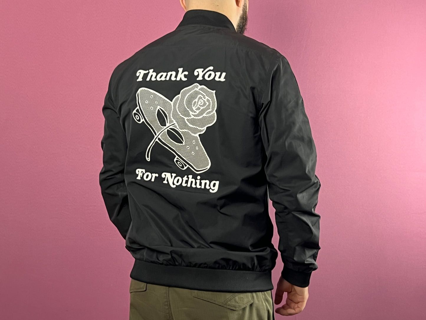 Adidas × Vintage Adidas Originals "Thank You For Nothing" Vintage Bomber L Size US L / EU 52-54 / 3 - 4 Thumbnail