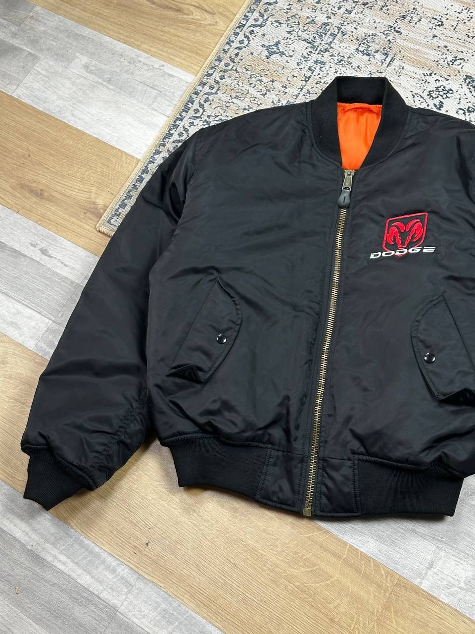 Vintage Vintage Dodge Flyer’s MA-1 bilateral Bomber Jacket Size US L / EU 52-54 / 3 - 4 Thumbnail