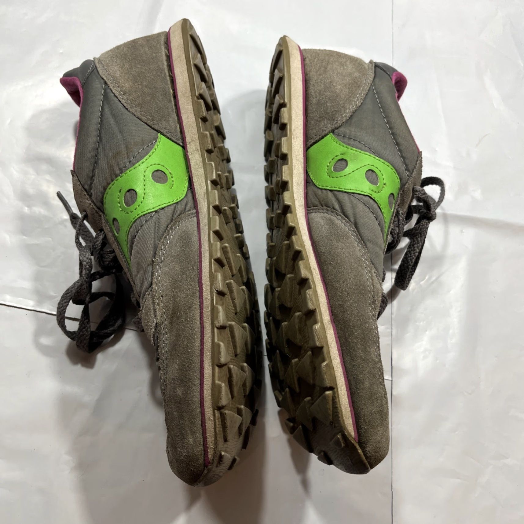 Saucony Saucony Jazz Low Pro Sneakers Women’s Size 11 Gray Green Pink Colorblock Lace Up Athletic Running Shoes Size US 9 / IT 39 - 6 Thumbnail