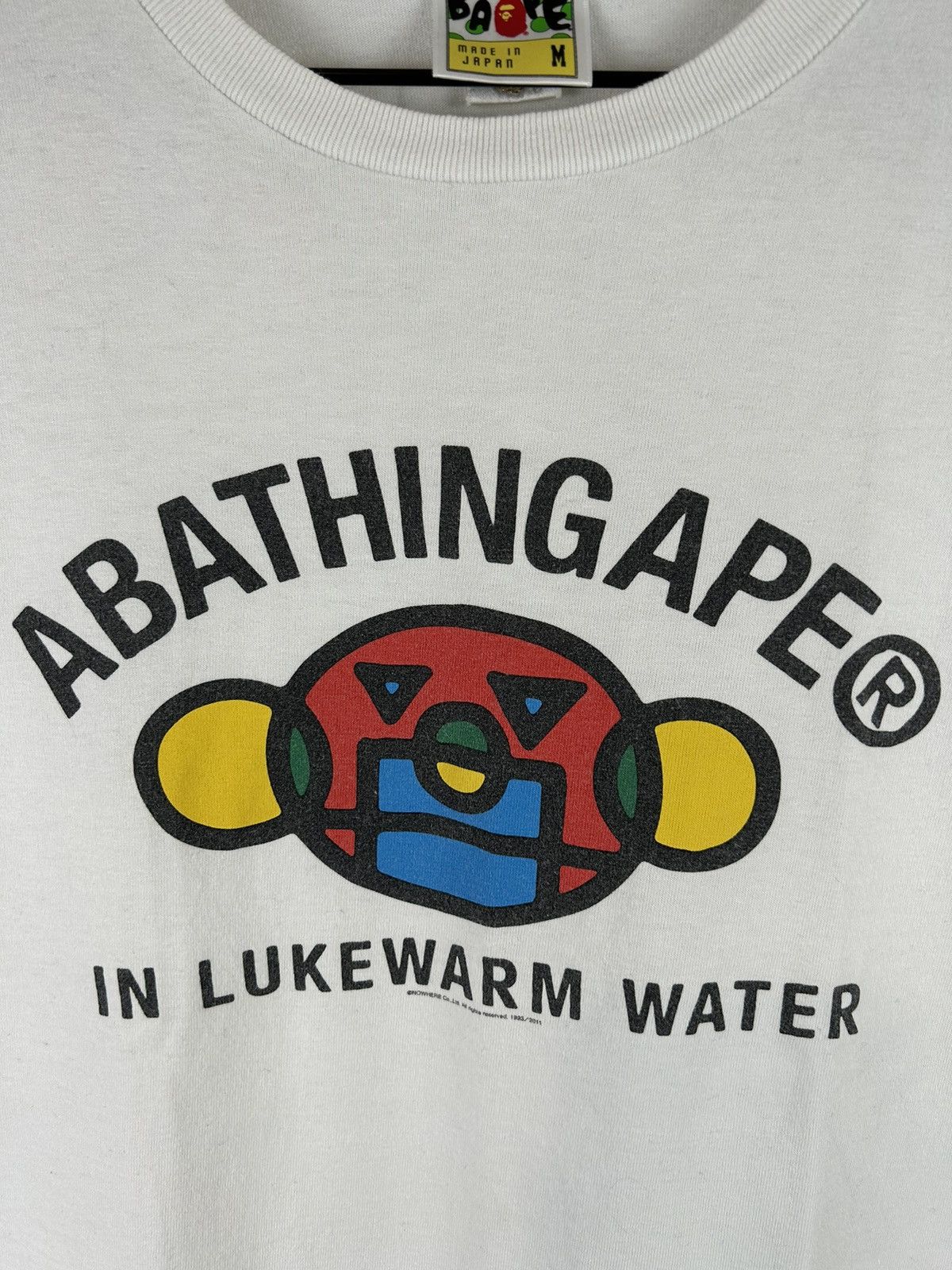 Bape 2011 Bape Logo Print T-Shirt Size US M / EU 48-50 / 2 - 3 Thumbnail