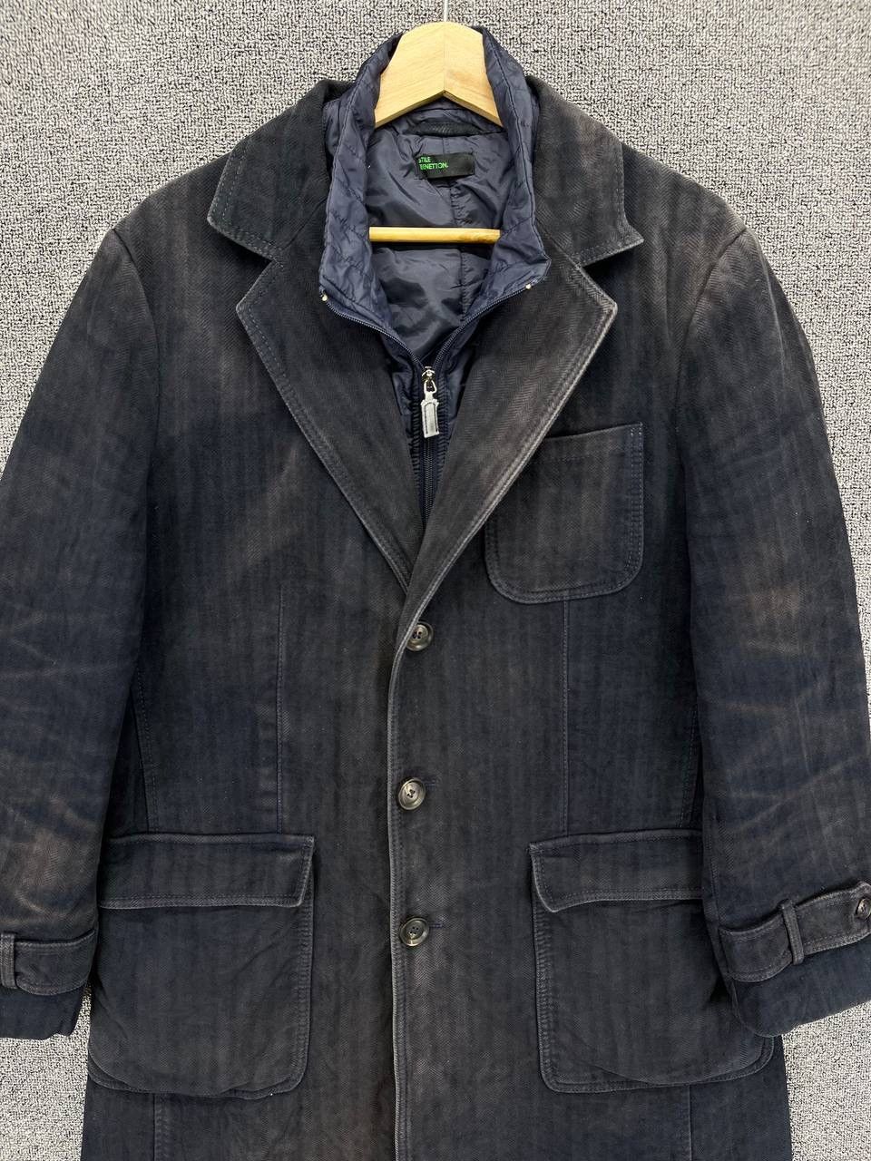United Colors Of Benetton Stille Benetton by United Colors Of Benetton Trashed Jacket Size US M / EU 48-50 / 2 - 5 Thumbnail