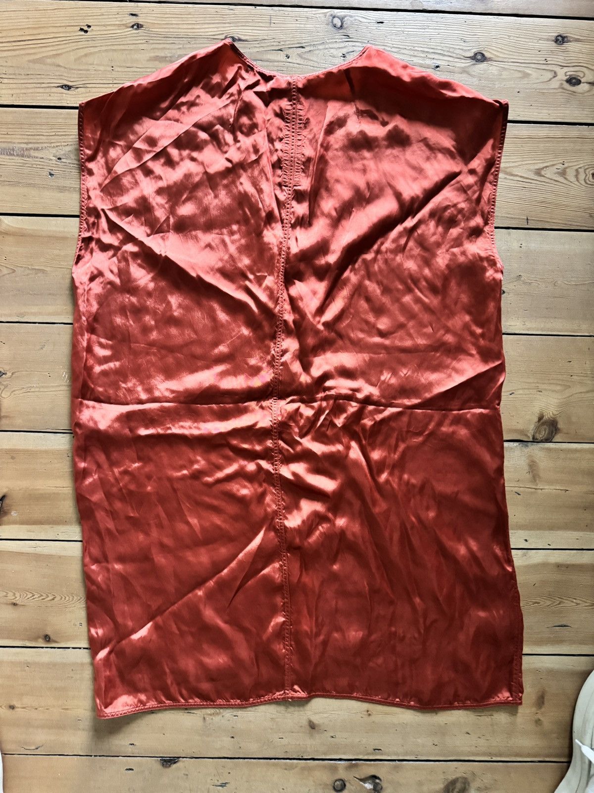 Rick Owens Strobe satin deep V tee Size US M / EU 48-50 / 2 - 5 Thumbnail