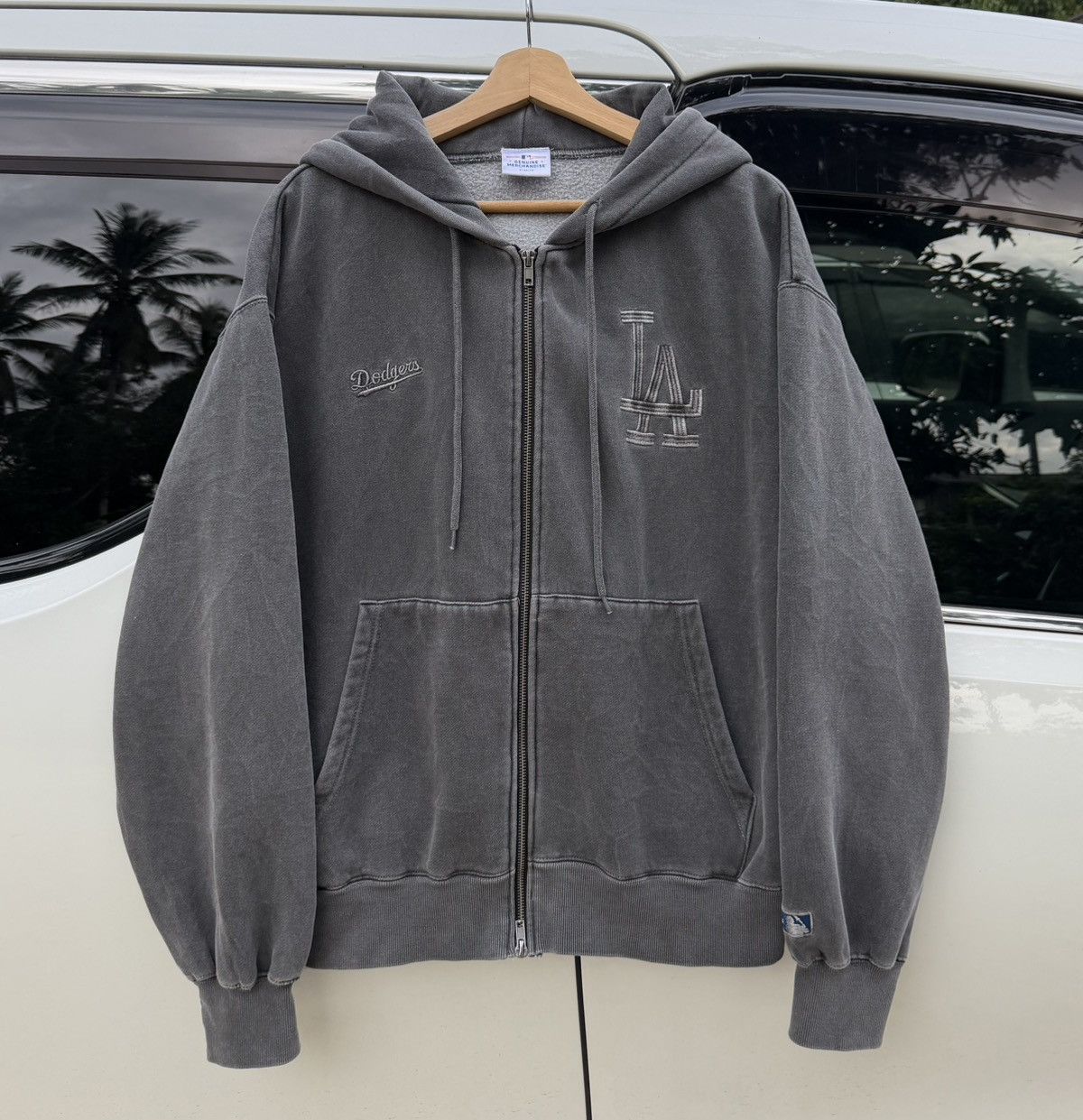 MLB LA Dodgers MLB Genuine Merchandise Faded Baggy Hoodie Size US M / EU 48-50 / 2 - 6 Thumbnail