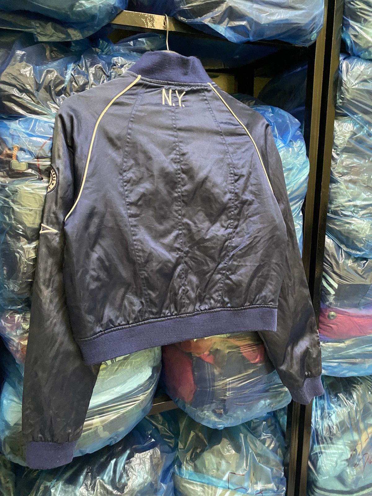 New York Yankees VINTAGE YANKEES SATIN JACKET Size S / US 4 / IT 40 - 9 Thumbnail