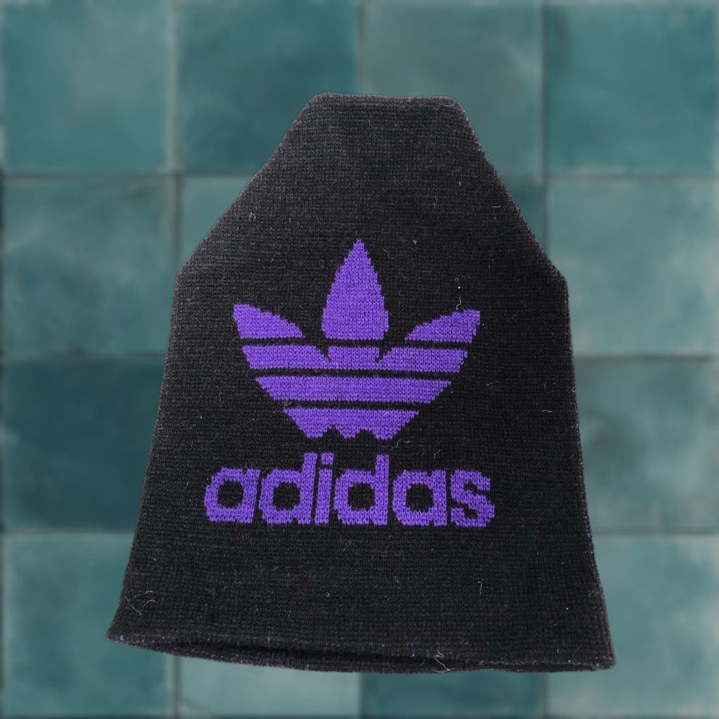 Adidas VINTAGE adidas Beanie Hats Size ONE SIZE - 1 Thumbnail