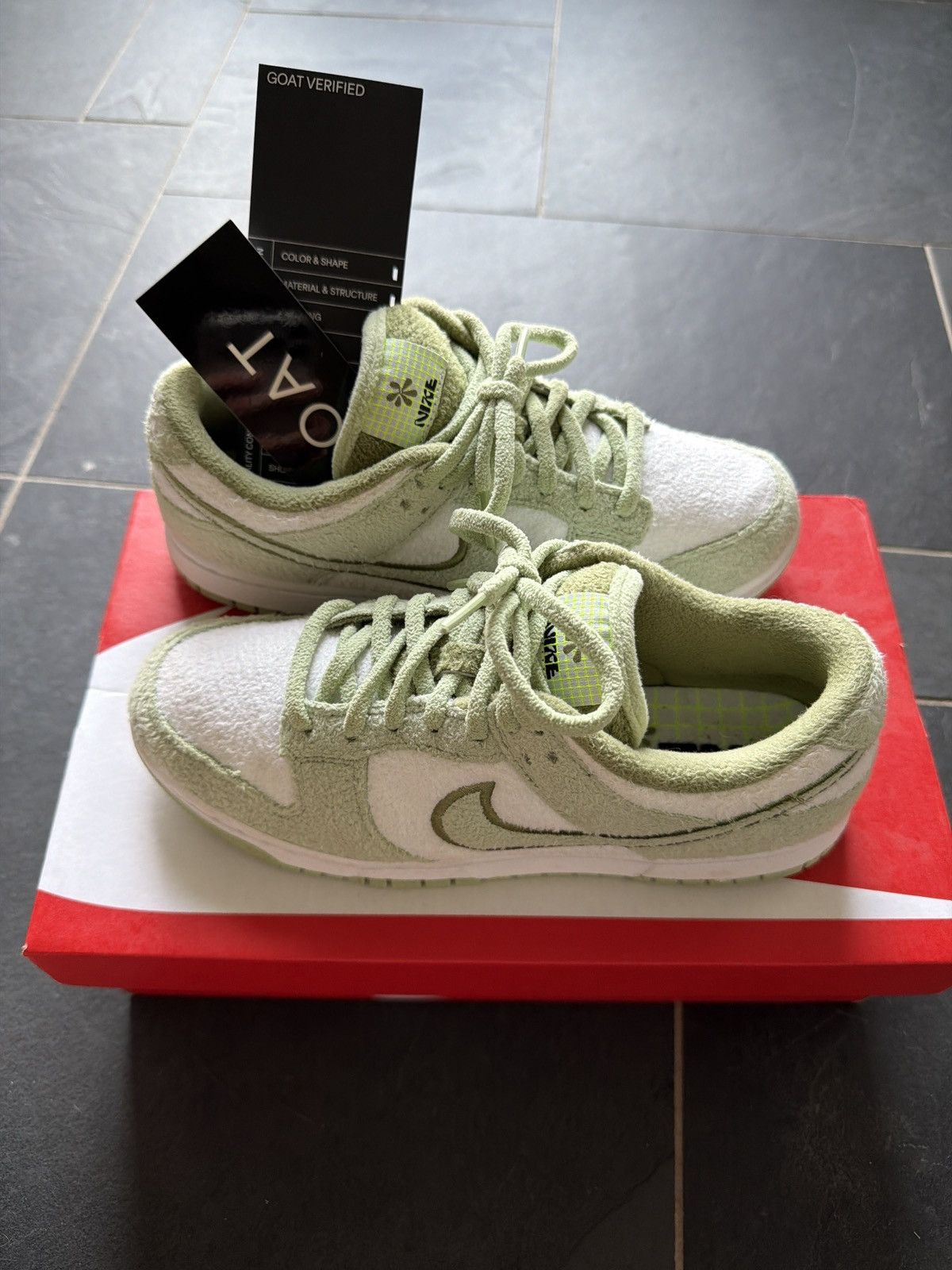 Nike Nike Dunk Low HoneyDew Size US 8 / IT 38 - 8 Thumbnail