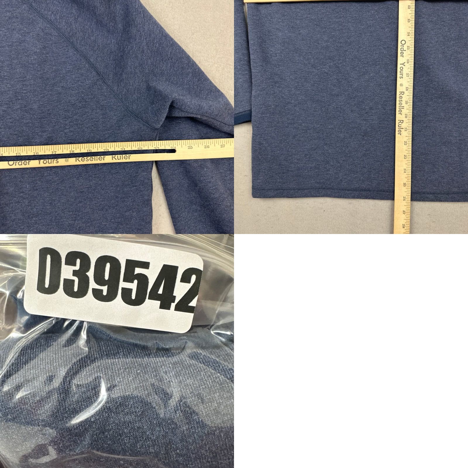 Adidas Adidas Club Sweatshirt Men Large Blue Solid 1/4 Zip Pullover Golfer Cover Up L Size US L / EU 52-54 / 3 - 8 Thumbnail