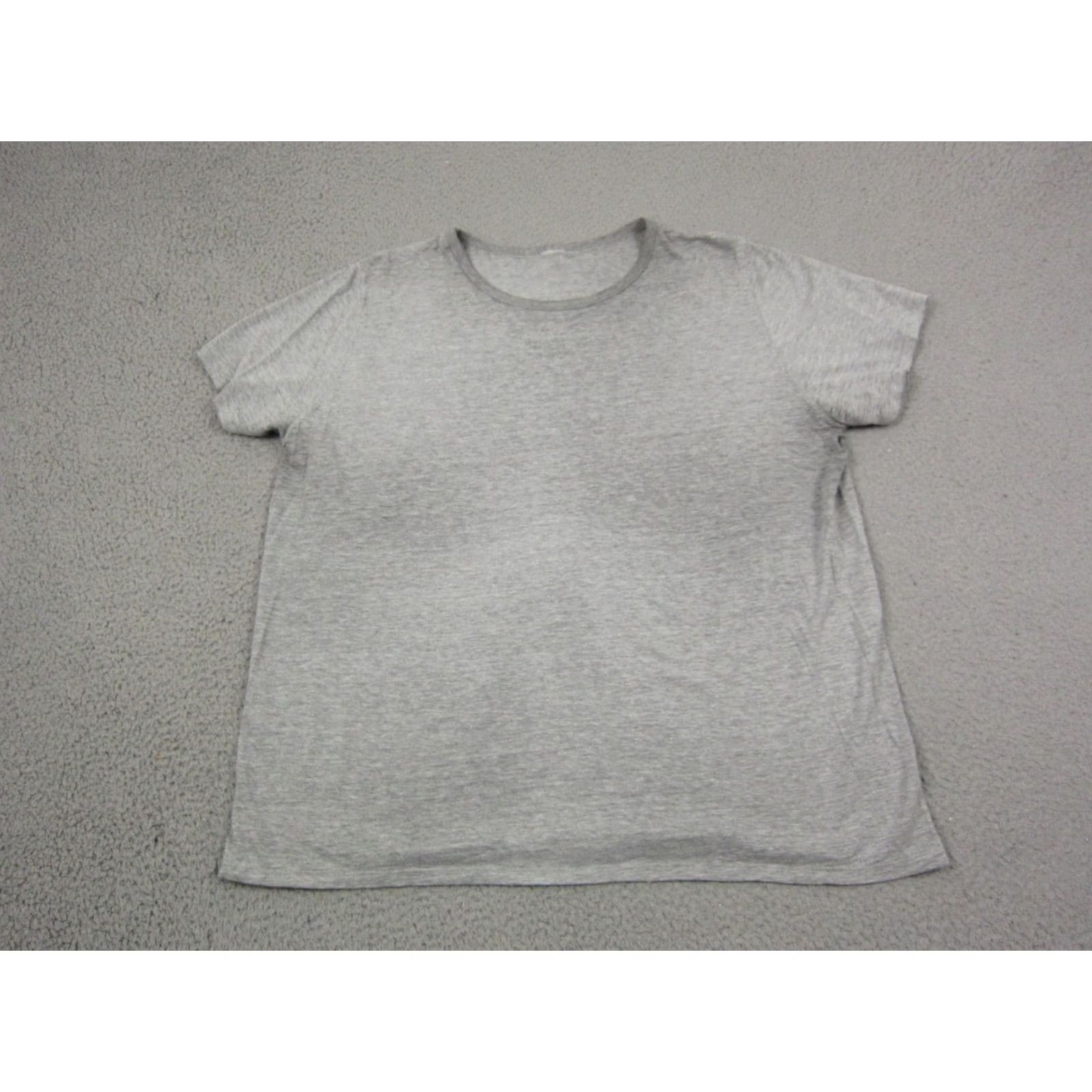 Vintage Vintage T Shirt Mens 2XL Gray Short Sleeve Crew Neck Tee 70s 80s Size US XXL / EU 58 / 5 - 2 Thumbnail
