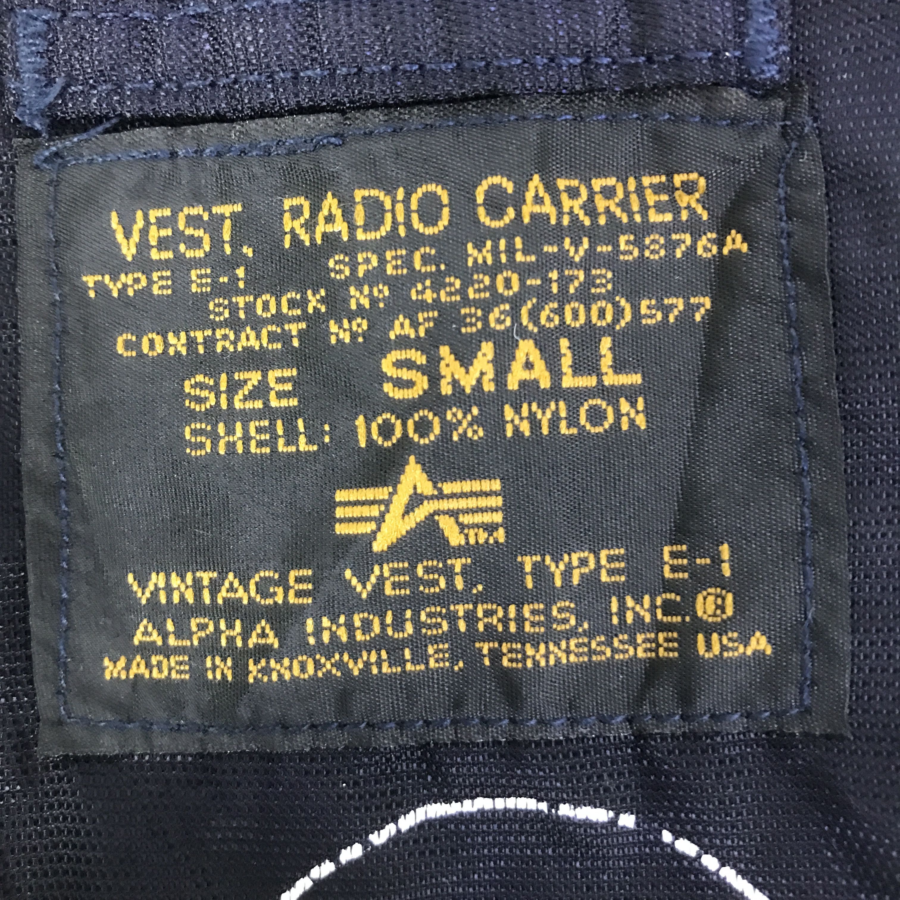 Alpha Industries ALPHA INDUSTRIES AIR FORCE VEST K98B2 Size US S / EU 44-46 / 1 - 8 Thumbnail