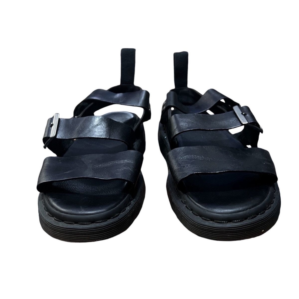 Designer × Dr. Martens × Vintage DR MARTENS AIR WAIR LEATHER SANDAL Size US 9 / EU 42 - 2 Thumbnail