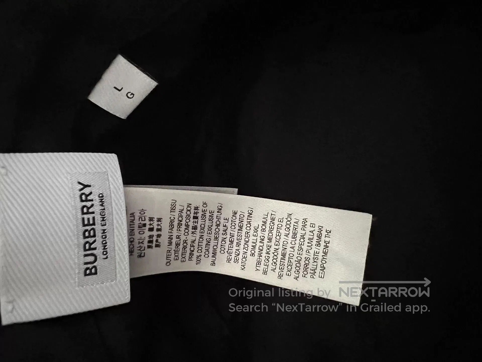 Burberry Burberry Canvas Lambskin Bucket Hat. Size ONE SIZE - 6 Thumbnail