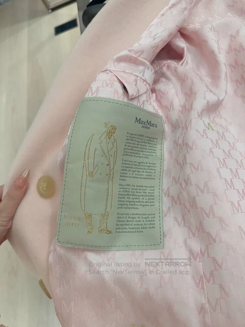Max Mara Max Mara Cherry Blossom Pink Size XXS / US 00 / IT 34 - 5 Thumbnail