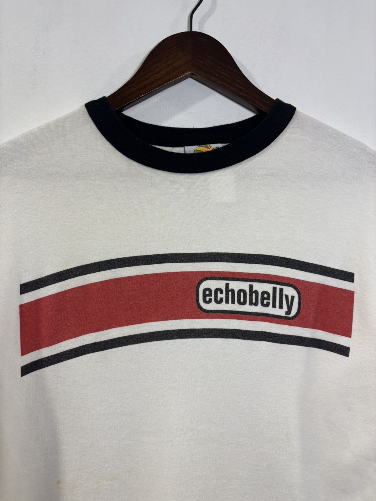 Band Tees × Vintage Vintage 90’s Echobelly Ringer Tshirt Size US L / EU 52-54 / 3 - 2 Thumbnail