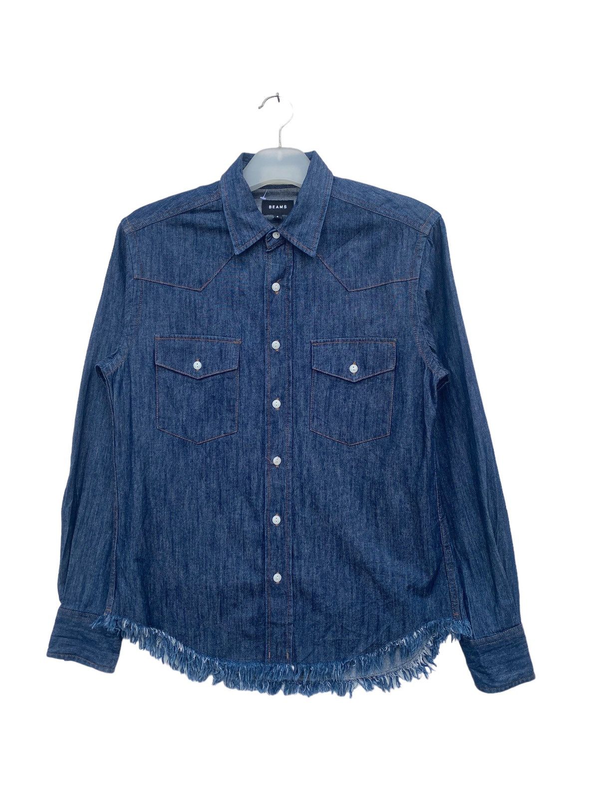 Beams Plus Beams Western Shirt Size US S / EU 44-46 / 1 - 1 Thumbnail