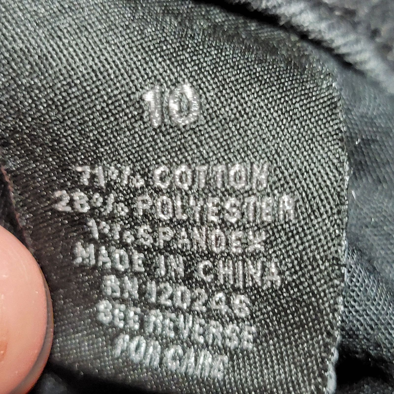 Other Roz & Ali Straight Denim Jeans w/ Pocket Bling - Size 10 Size 32" / US 10 / IT 46 - 7 Thumbnail