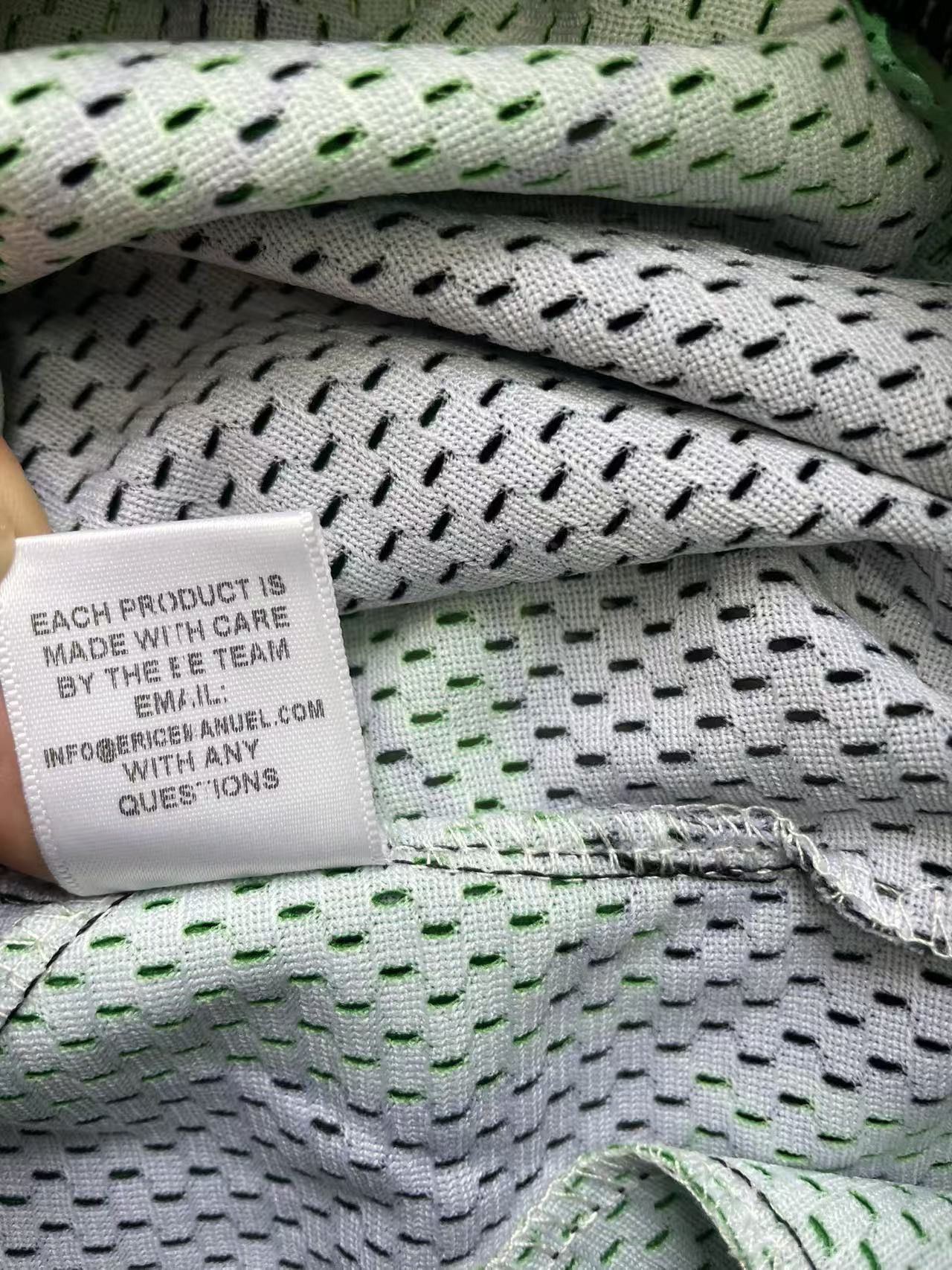 Matty Boy Matty Boy Eric Emanuel 99 Eyes Green Mesh Shorts Size US 30 / EU 46 - 6 Thumbnail
