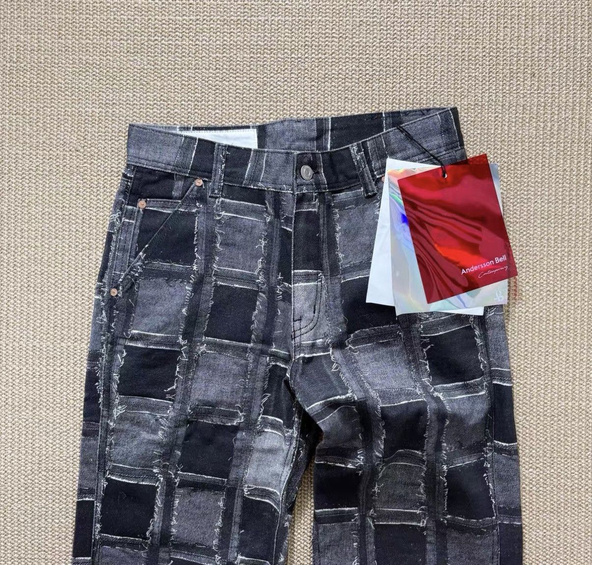 Andersson Bell Andersson Bell 21FW Blue Check Trousers J29 Size US 34 / EU 50 - 3 Thumbnail