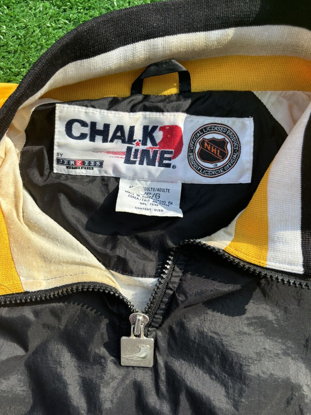 Chalk Line × NFL × Vintage Vintage Pittsburgh Penguins Windbreaker Size US L / EU 52-54 / 3 - 2 Thumbnail