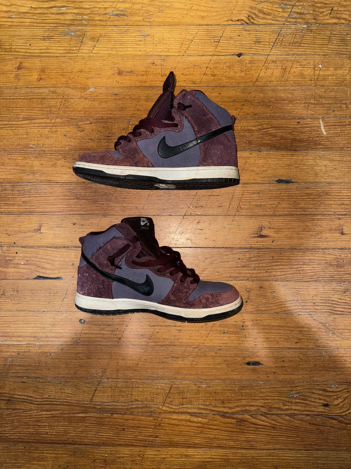 Nike Nike SB High Pro Sb Dp Burgandy Size US 8 / EU 41 - 2 Thumbnail