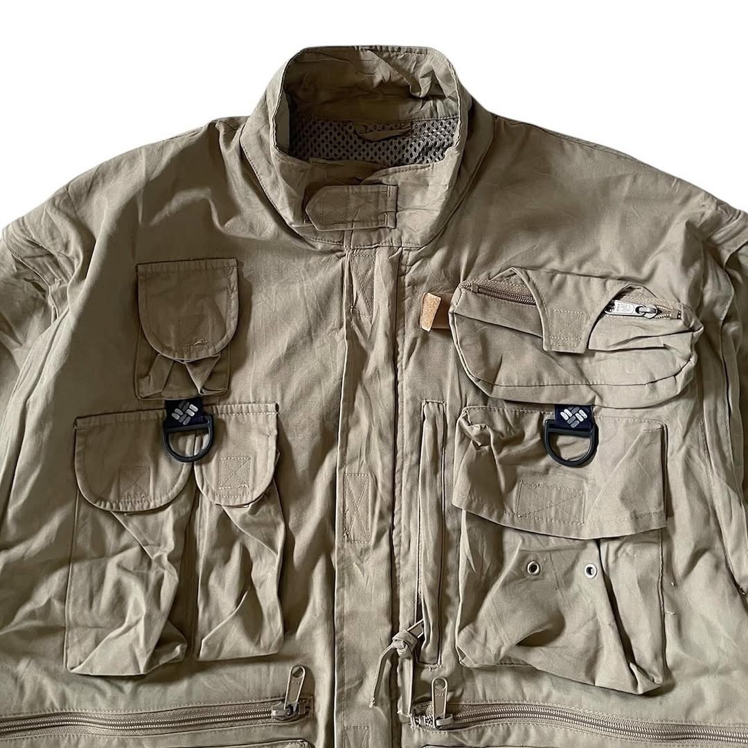 Columbia × General Research Columbia PFG Utility Multipocket Jacket / Vest (convertible) Size US M / EU 48-50 / 2 - 5 Thumbnail