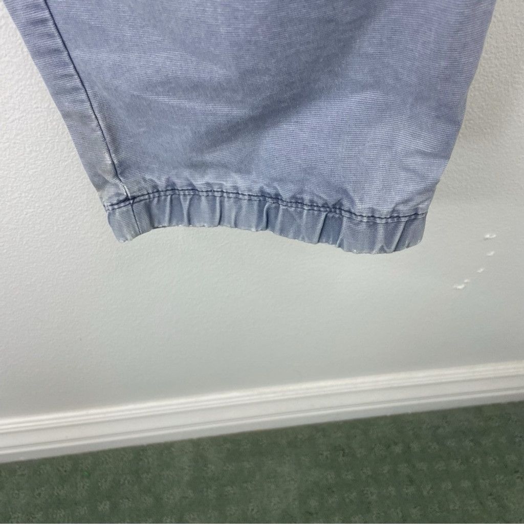Topman TOPMAN Men’s Blue Chino Jogger Pants Leg Cuffs Size 36W 32L Size US 34 / EU 50 - 6 Thumbnail
