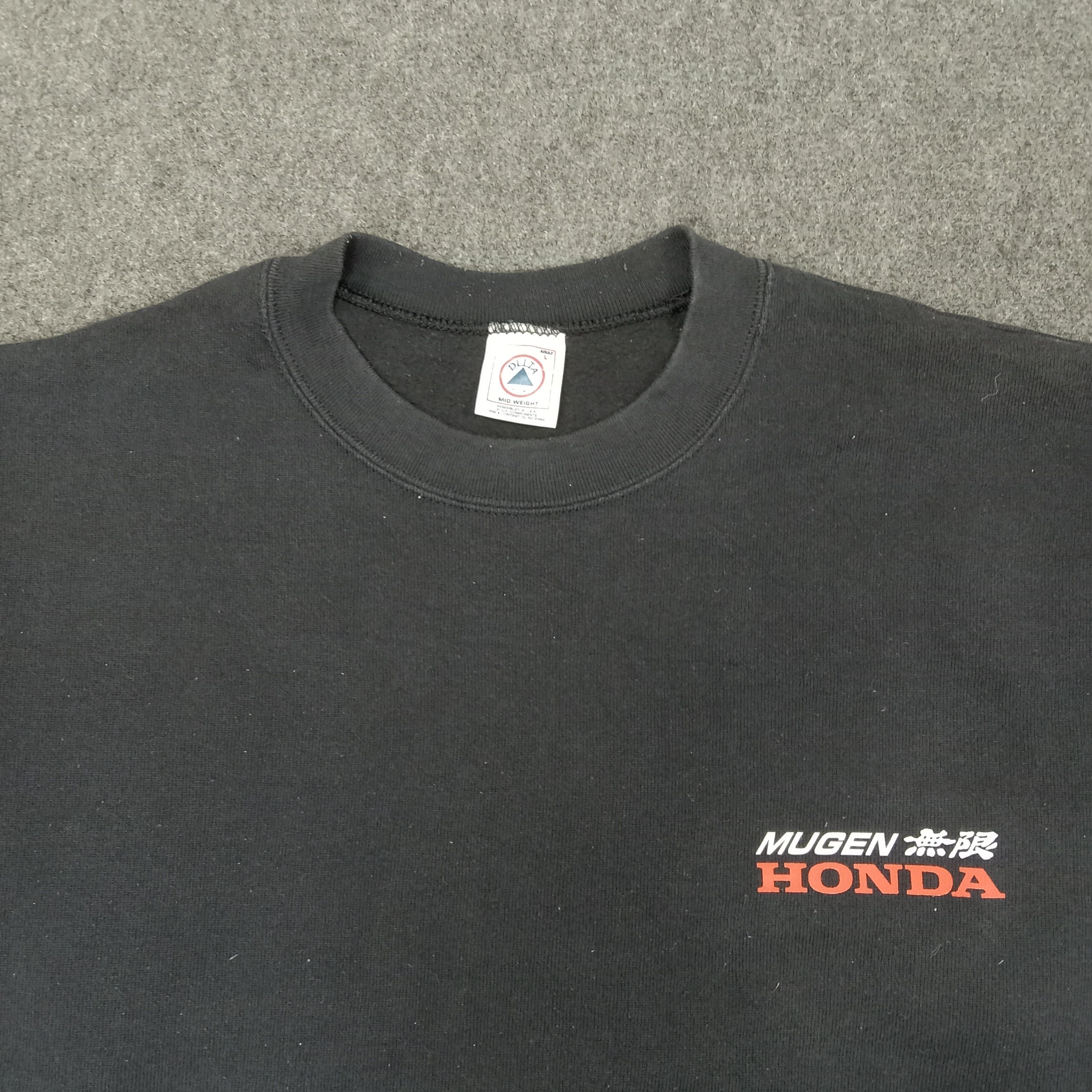 Japanese Brand × Vintage Mugen Honda Japan Motorsports Racing Sweatshirt C218N26 Size US L / EU 52-54 / 3 - 4 Thumbnail