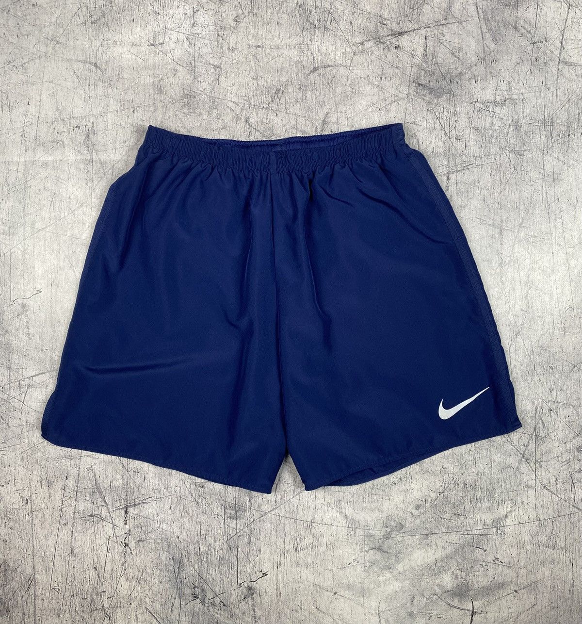 Nike Nike Dri-Fit Running Shorts Blue Athletic Gym Training Size US 32 / EU 48 - 3 Thumbnail