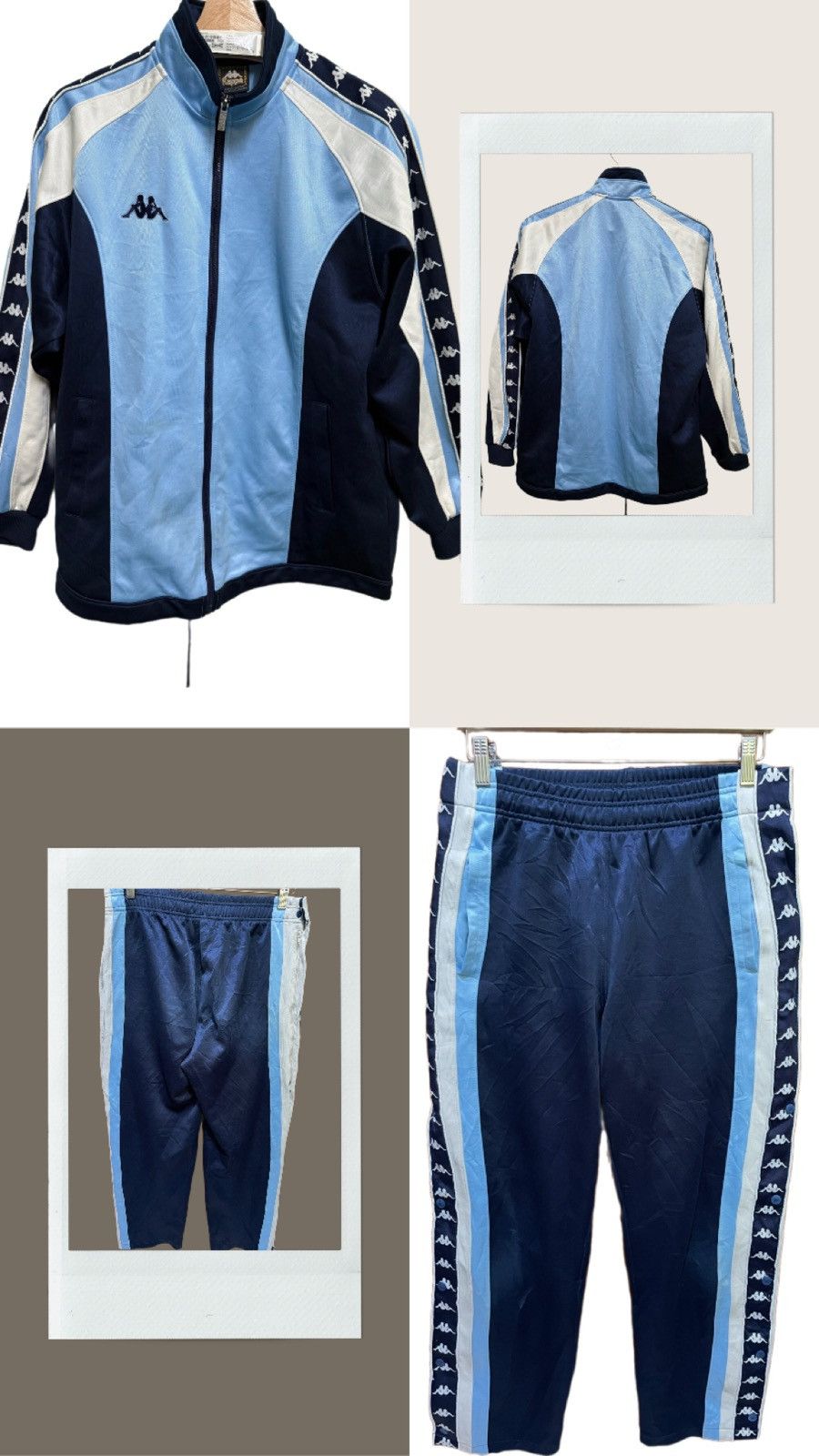 Kappa Vintage Kappa Tracksuit Size US L / EU 52-54 / 3 - 1 Thumbnail