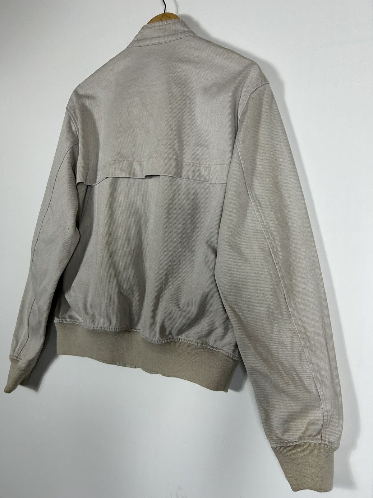 Japanese Brand × Uniqlo × Vintage ⚡️Vintage Uniqlo Canvas Workers Style Zipper Bomber Jacket Size US L / EU 52-54 / 3 - 17 Thumbnail