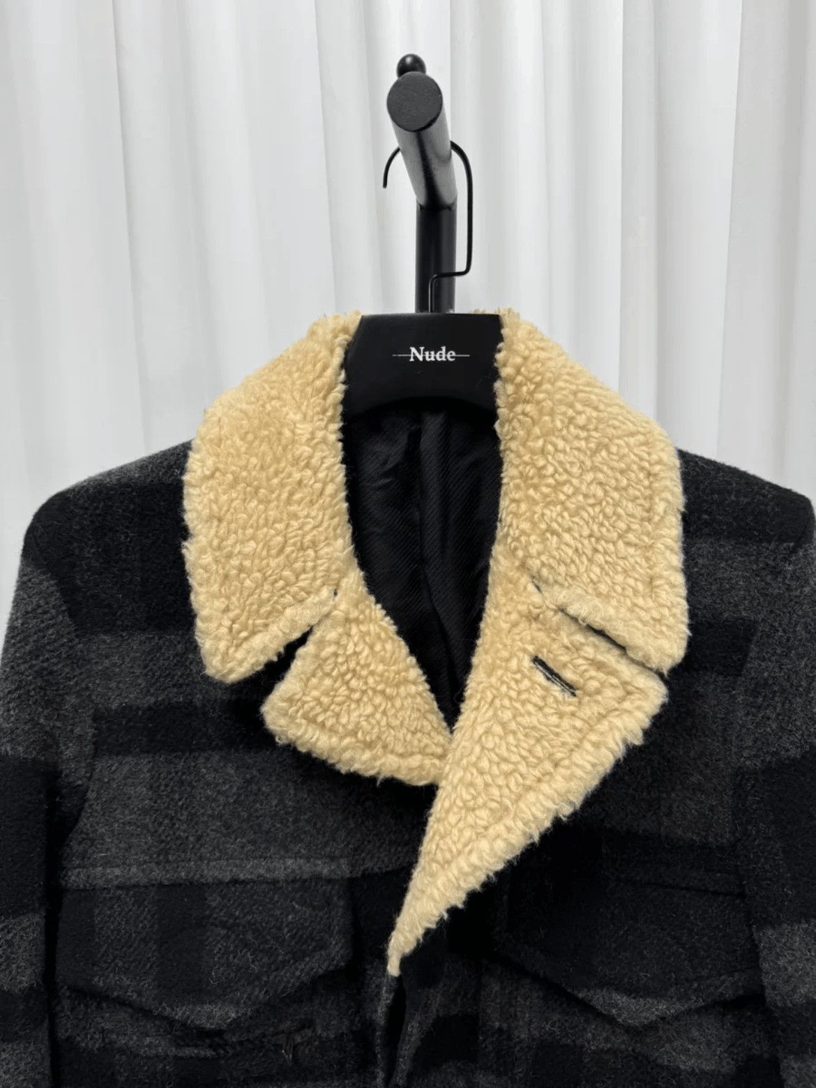 Number (N)ine Number (N)ine Sz 3 Number Nine 08AW Fur Neck Jacket-2506 Size US L / EU 52-54 / 3 - 3 Thumbnail