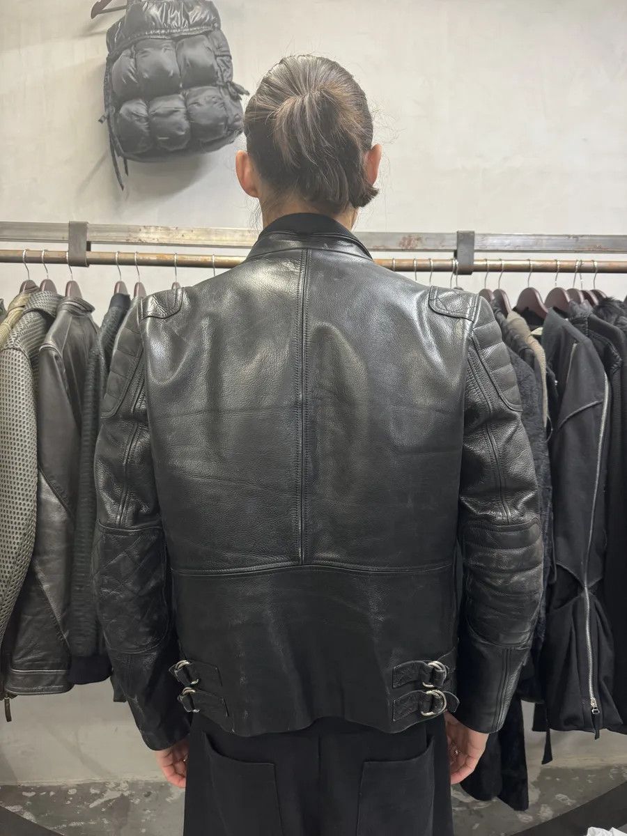Acne Studios AW2011 Acne Studios Padded Multi Zips Biker Calf Leather Jacket Size US S / EU 44-46 / 1 - 3 Thumbnail