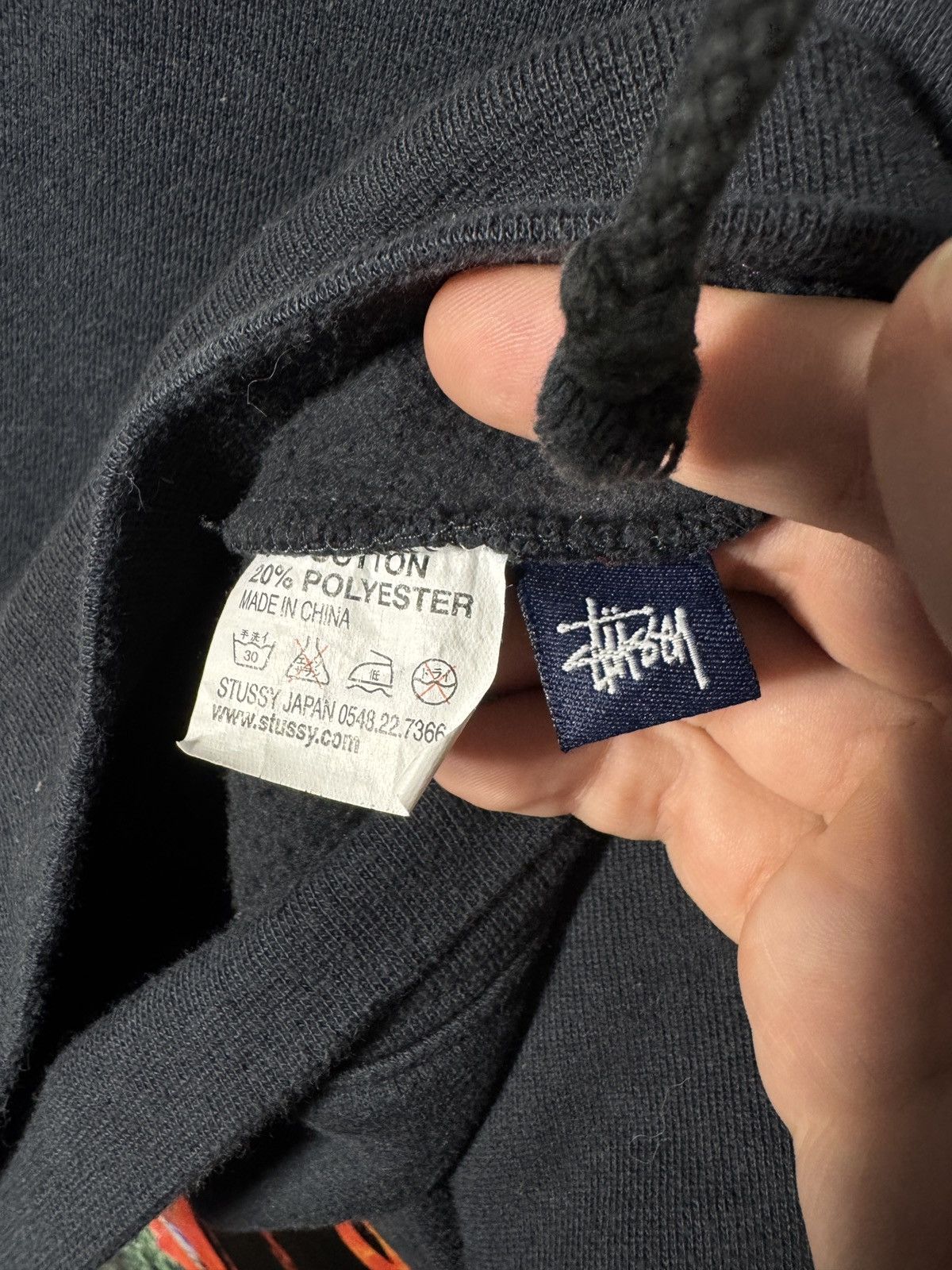 Stussy Stussy Graffiti Spray Print Hoodie Size US L / EU 52-54 / 3 - 9 Thumbnail