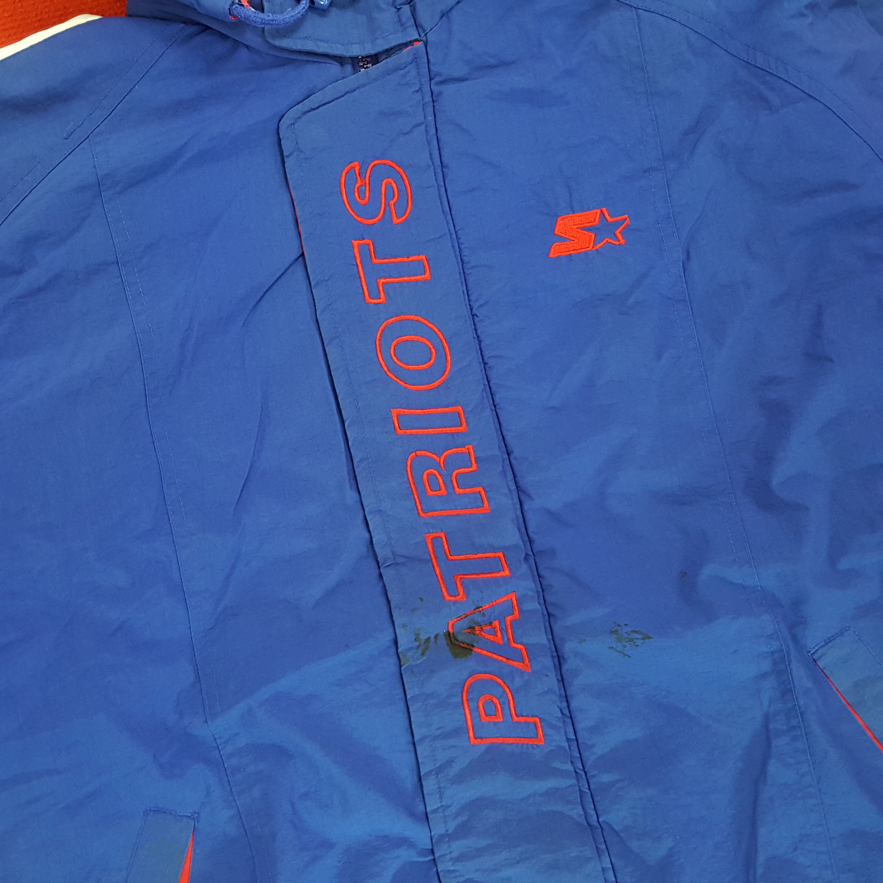 NFL × Starter × Vintage Patriots NFL American Football Team Pro Line Starter Jacket Size US XL / EU 56 / 4 - 4 Thumbnail
