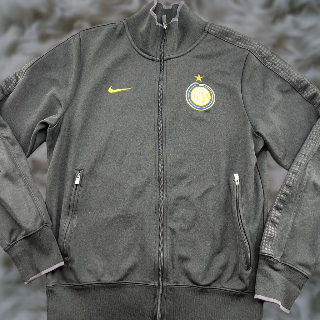 Nike Nike Inter Milan Track Jacket Small Full Zip Drill Training Men S Black Java Size US S / EU 44-46 / 1 - 1 Thumbnail