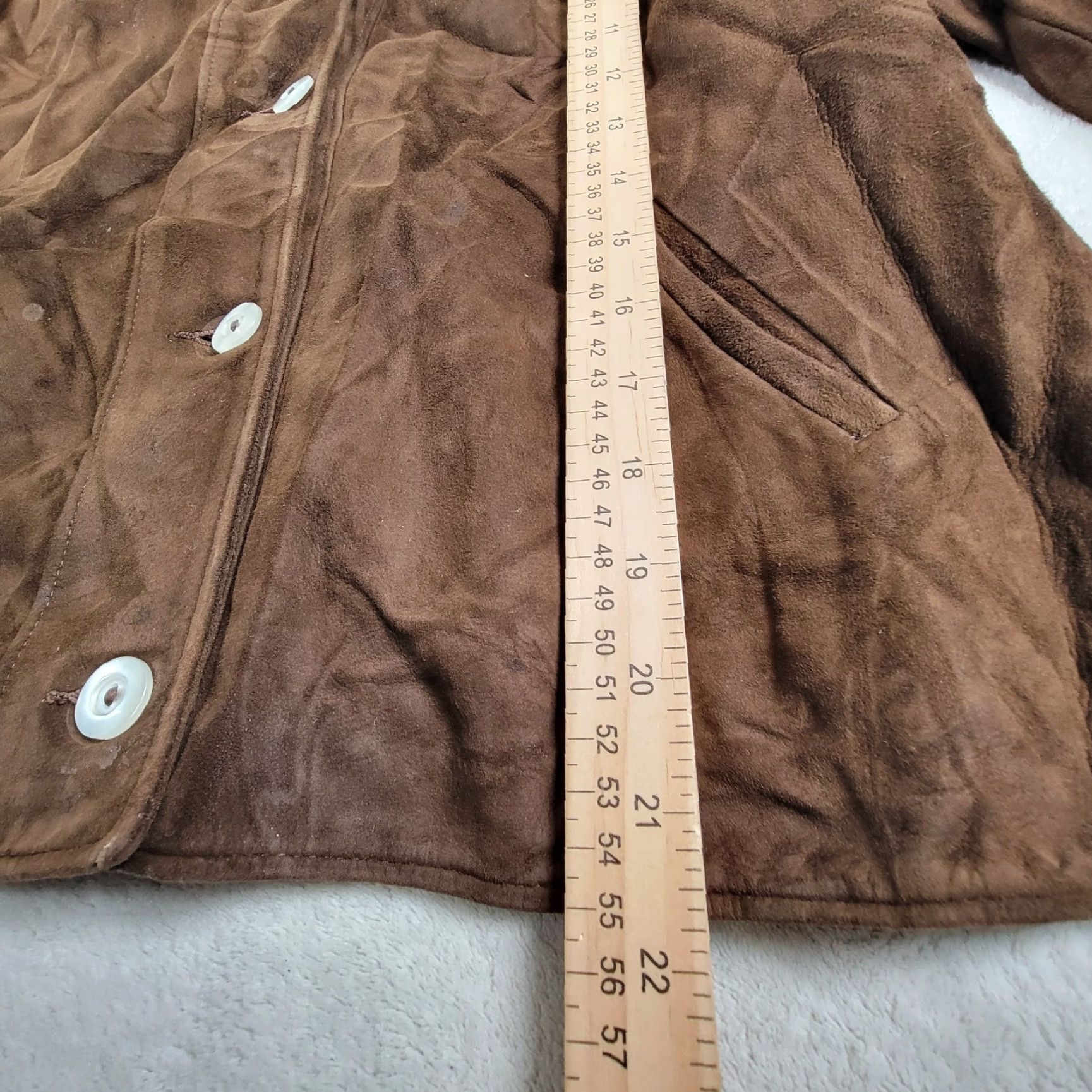 Vintage **Ultra Vintage 1950s Brown Suede Women's Jacket Size 12** User: Ultra Vintage 1950s Brown Suede Women's Jacket Size 12 Size XL / US 12-14 / IT 48-50 - 6 Thumbnail