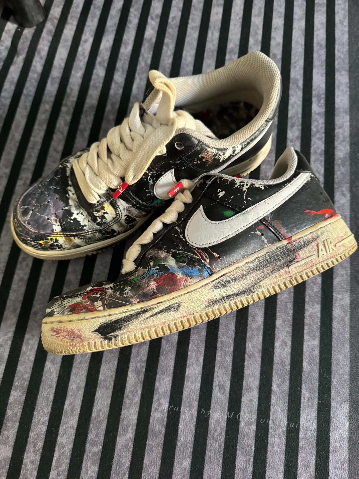 peaceminusone G-Dragon Nike AF1 Daisy Size US 9.5 / EU 42-43 - 1 Thumbnail