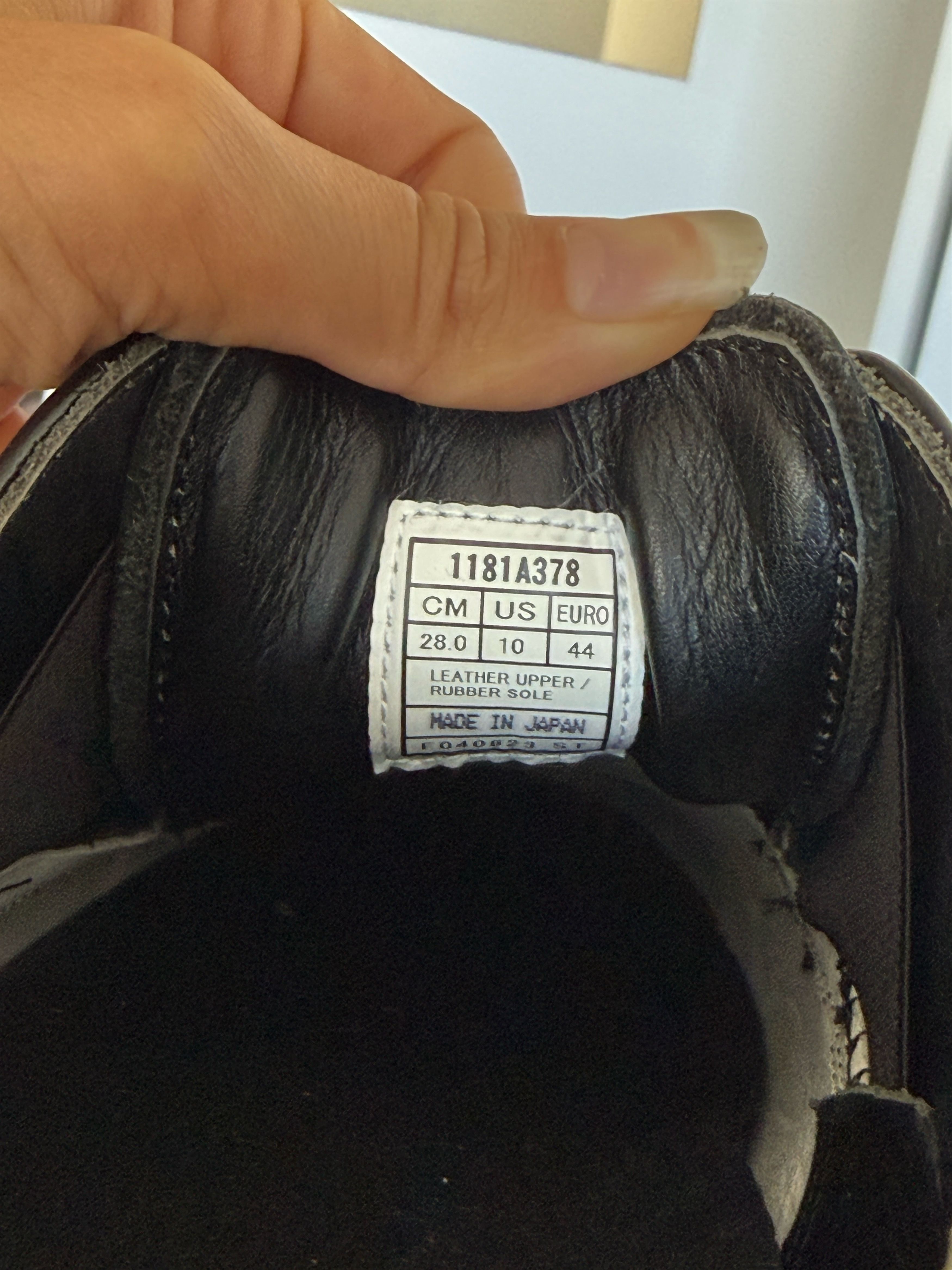 Onitsuka Tiger Onitsuka Tiger Derby "Black Polished Leather" Size US 10 / EU 43 - 4 Thumbnail