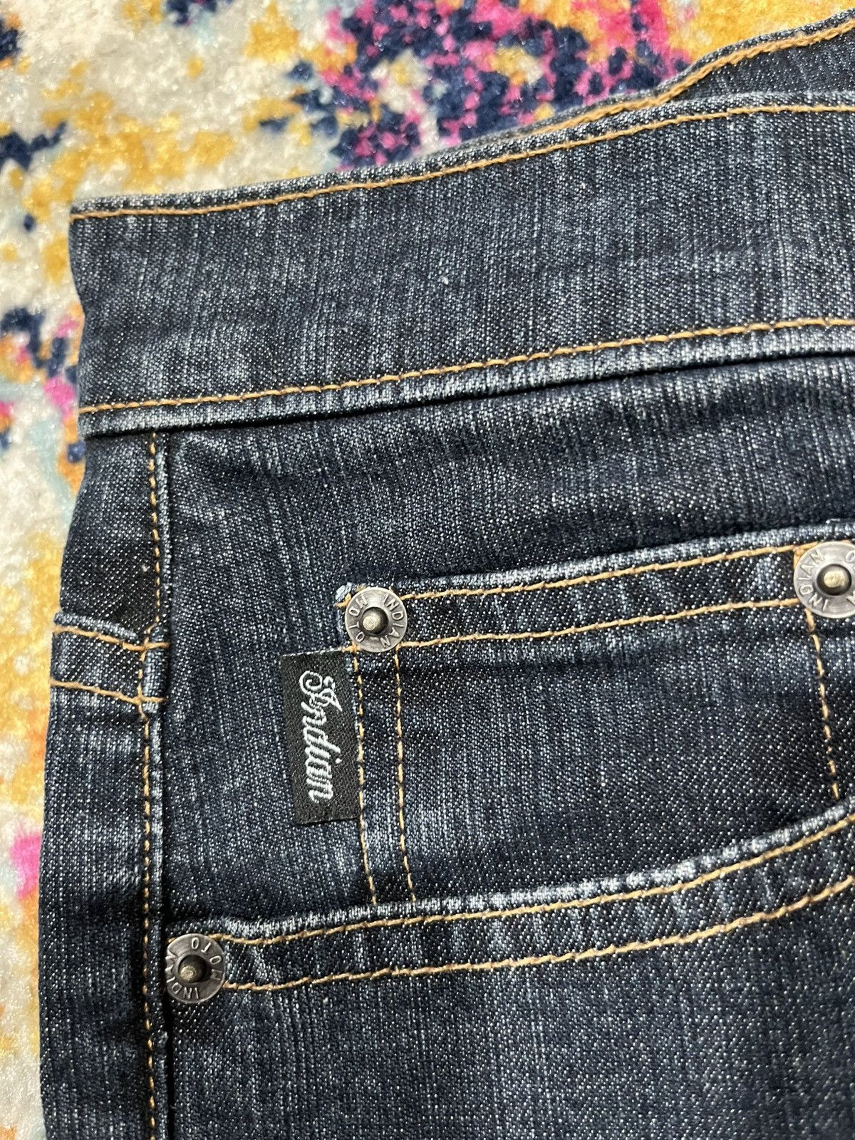 Vintage Vintage Indian Motorcycle Jeans S/28 Size US 28 / EU 44 - 4 Thumbnail