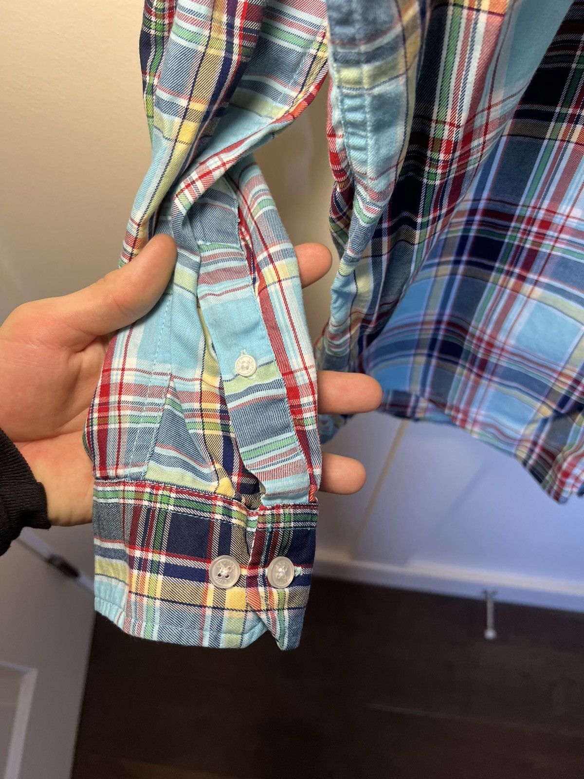 Polo Ralph Lauren Vintage Polo Ralph Lauren multi colour plaid button up shirt Size US XL / EU 56 / 4 - 8 Thumbnail